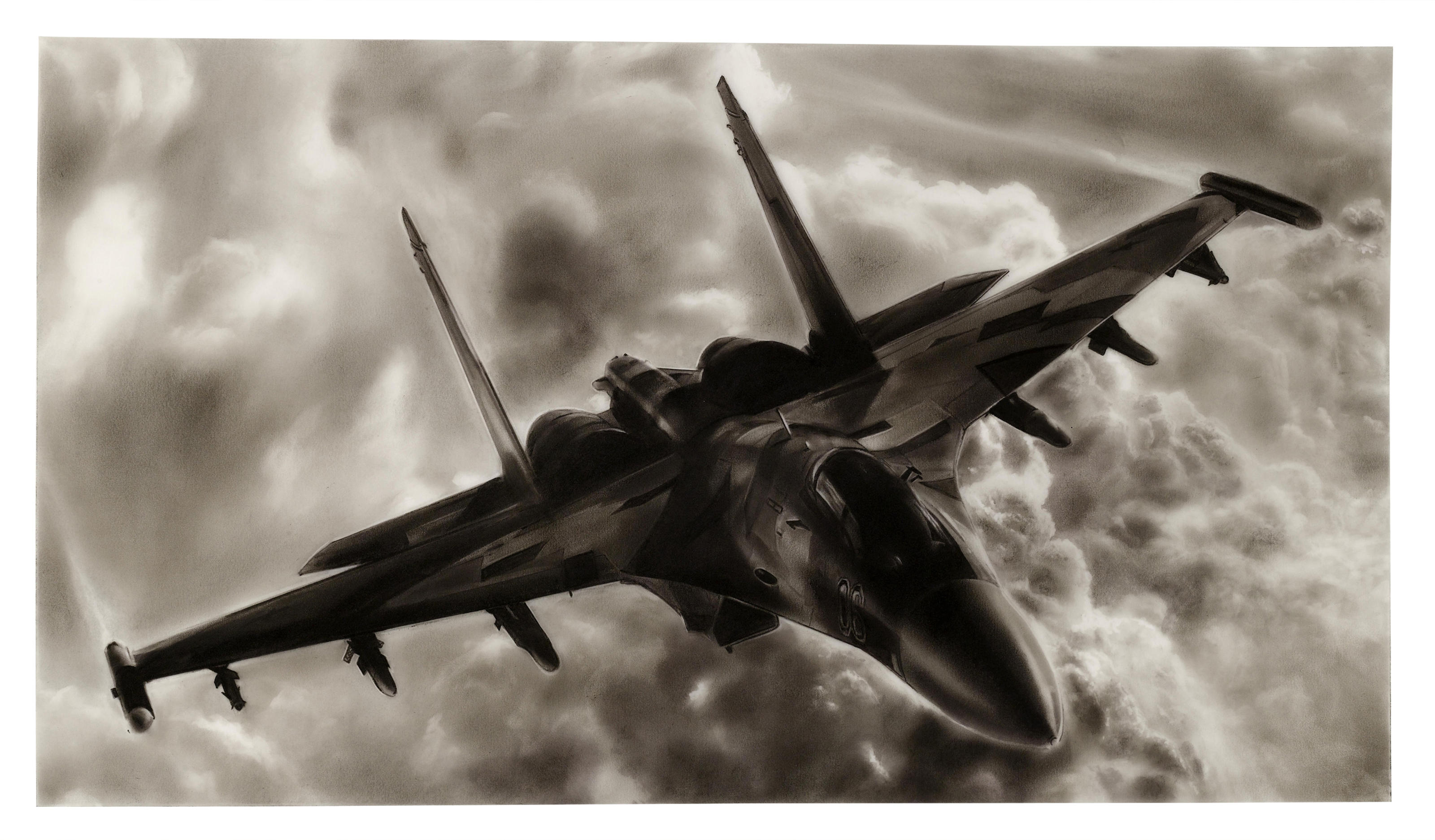 Robert Longo B 1953 Study For F 14 Christie S