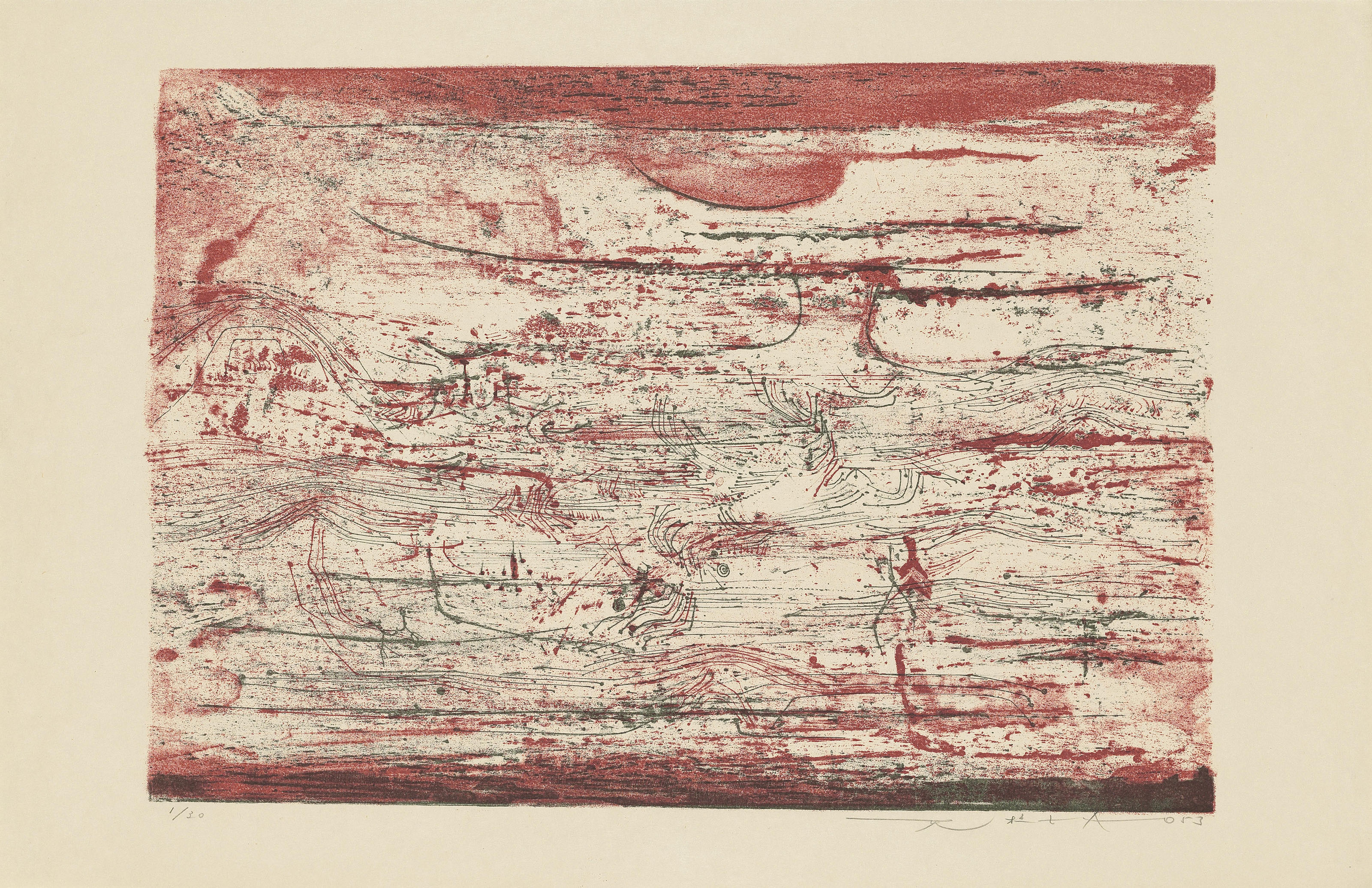 ZAO WOU-KI (1920-2013), Untitled | Christie's