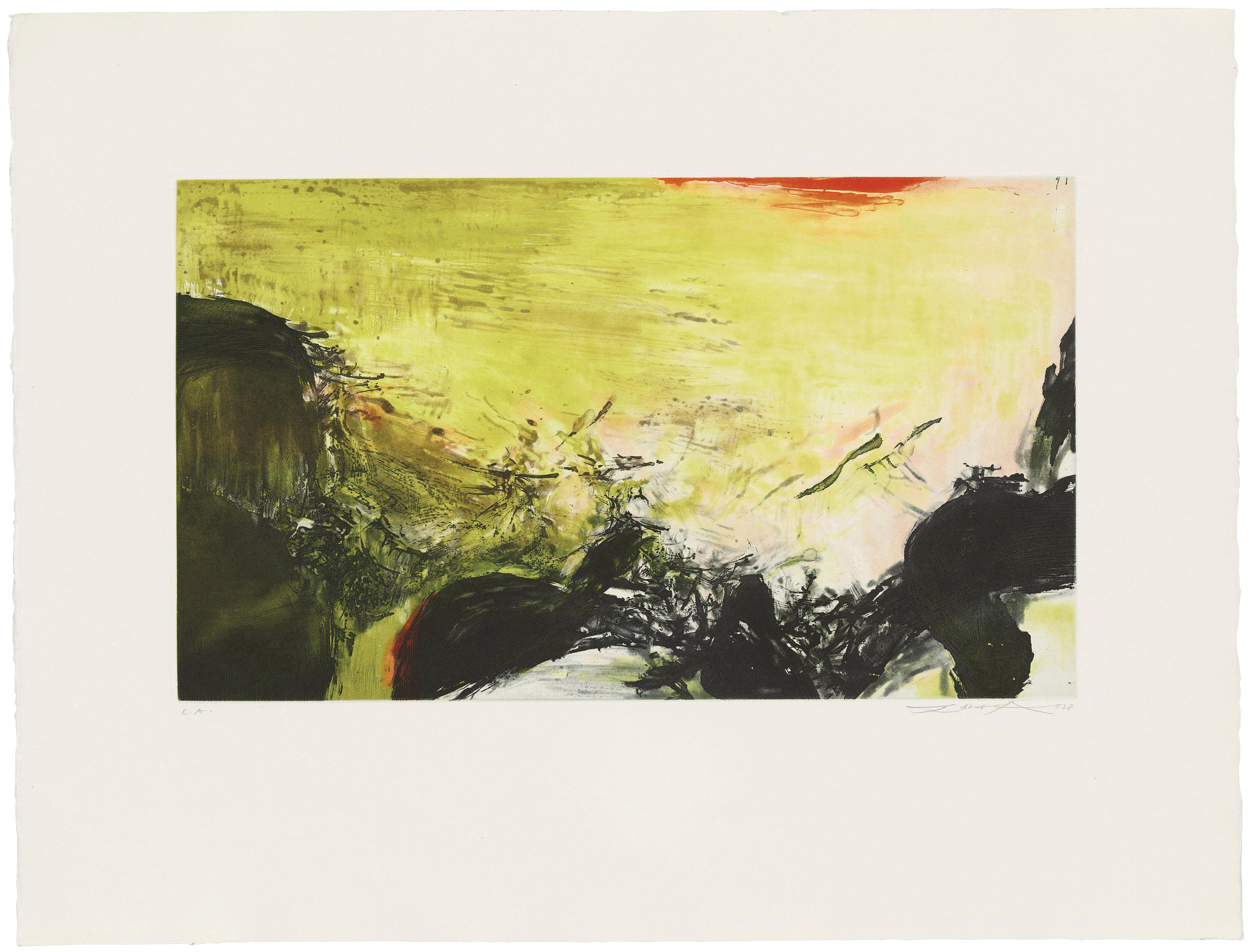 Zao Wou-Ki | SANS TITRE, 1998 (1998