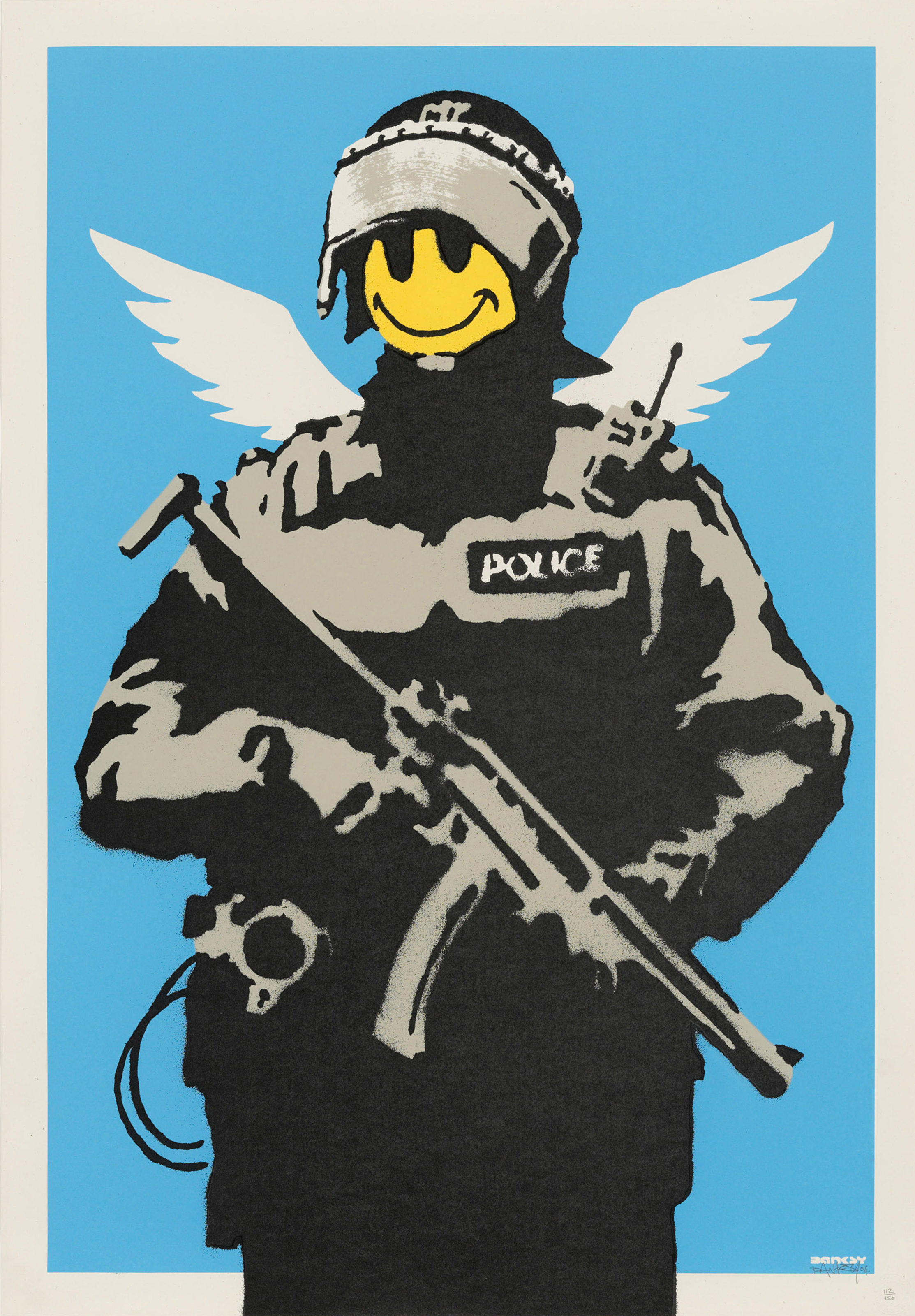 BANKSY (B. 1975), Flying Copper | Christie's