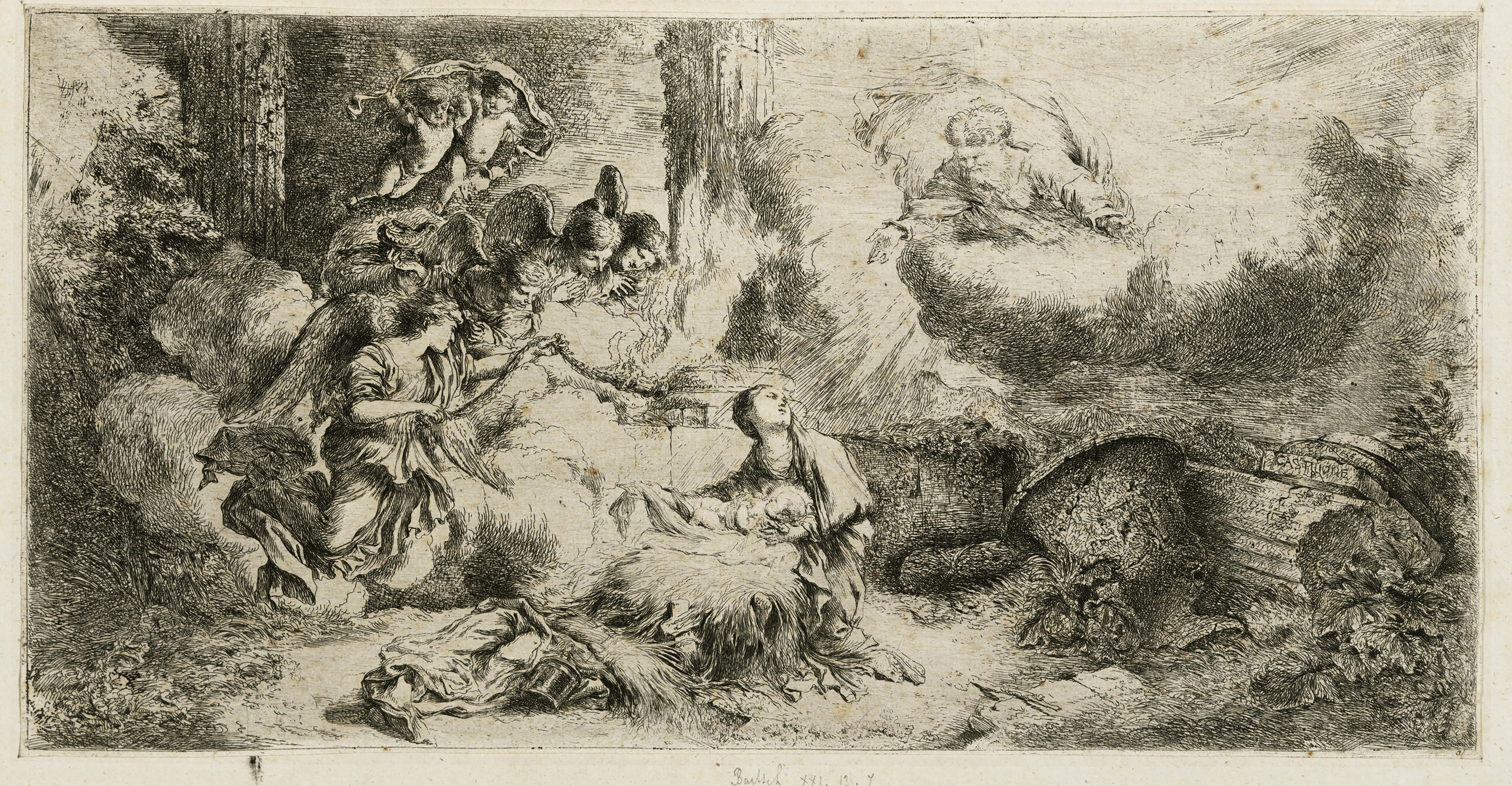 GIOVANNI BENEDETTO CASTIGLIONE (16411716), Two Etchings Christie’s