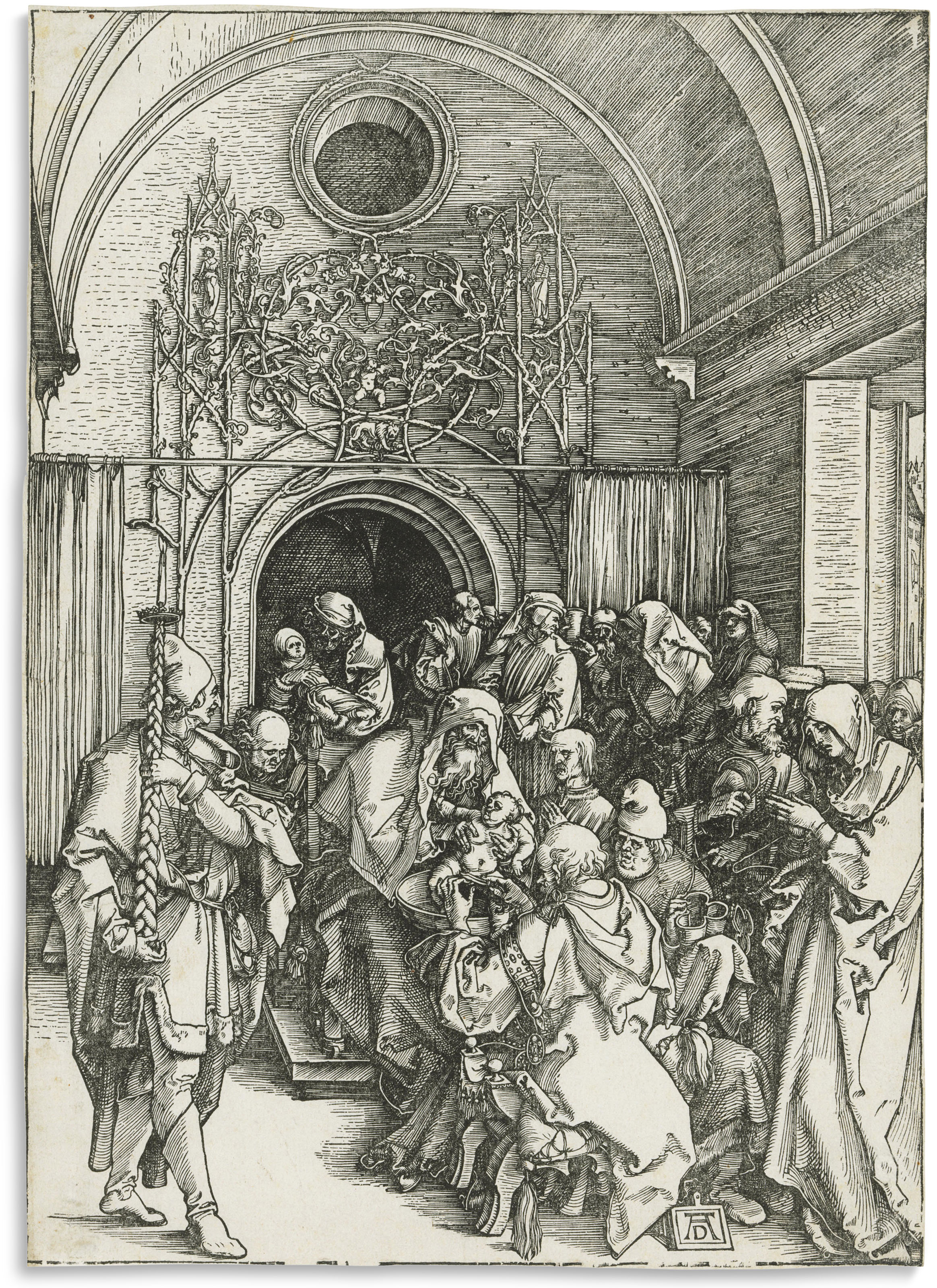 Catalog image of The Circumcision of Christ, from: The Life of the Virgin