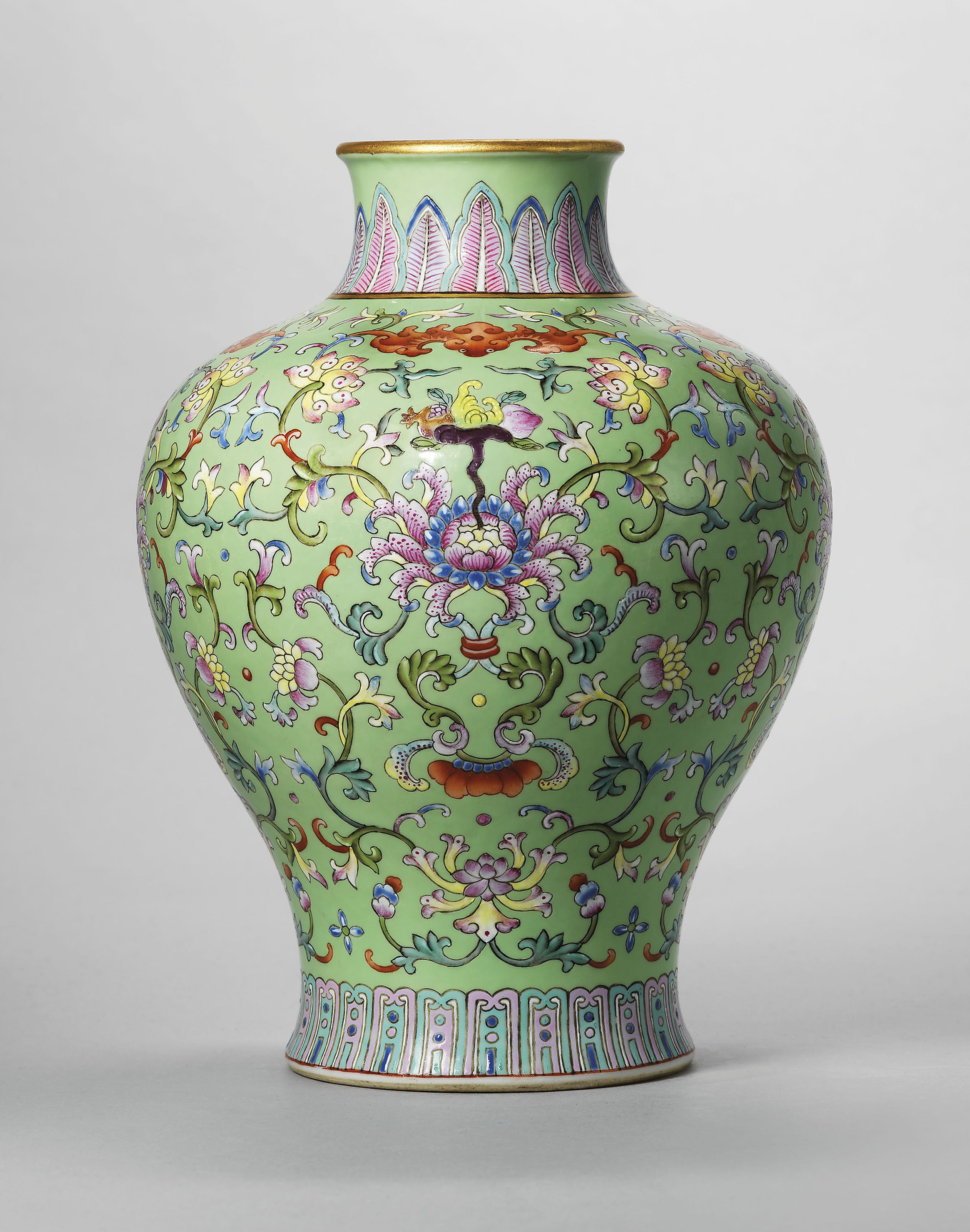 Chinese Old Marked Famille Rose Colored People Story Pattern Porcelain Water Jar 