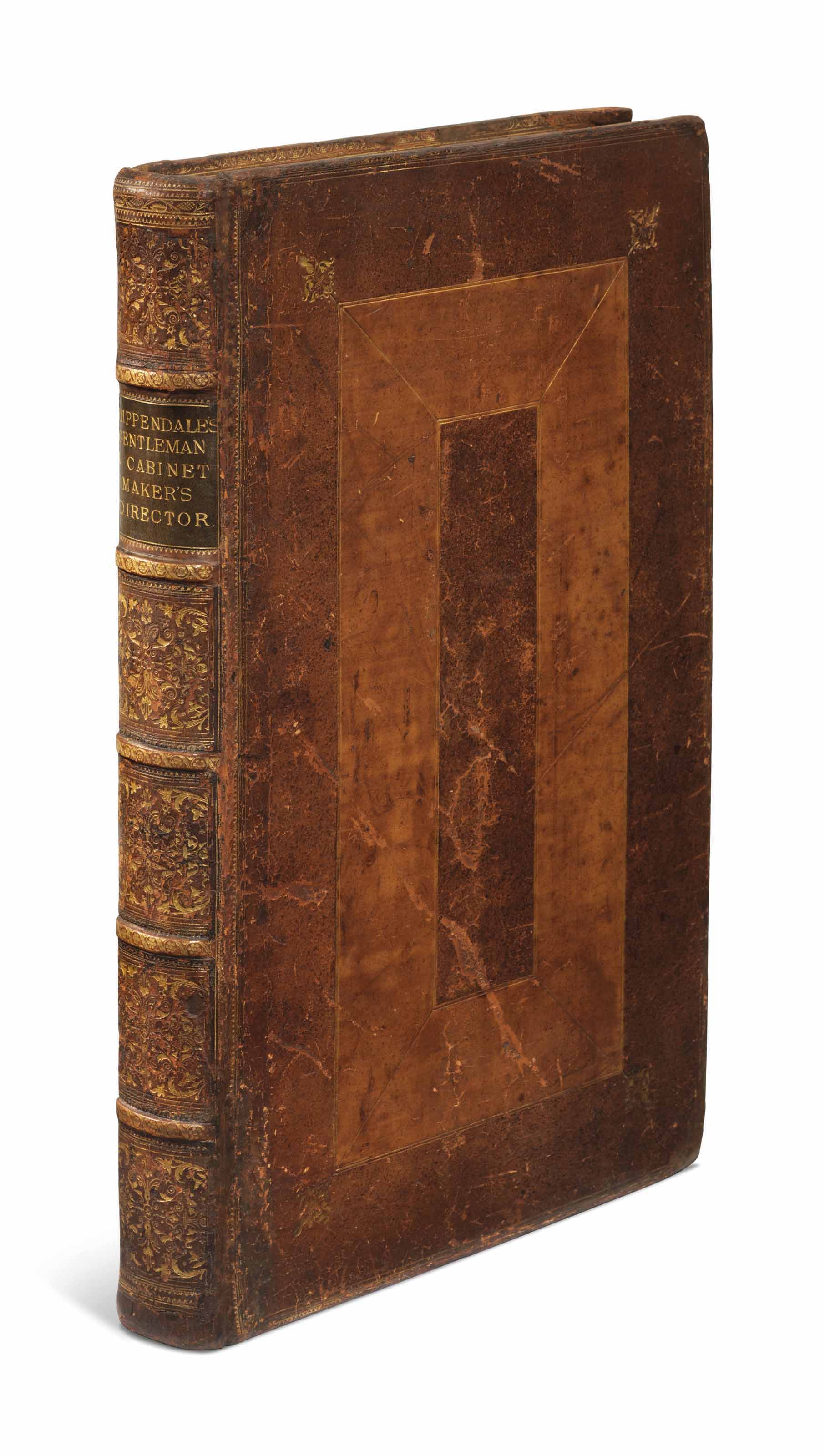 汤玛斯&middot;齐本德尔(1718-1779)，《The Gentleman and Cabinet-Maker&rsquo;s Director: Being a large Collection of the Most Elegant and Useful Designs of Household Furniture, in the Most Fashionable Taste》，伦敦：为作者出版，1762年。对开本(448 x 272毫米)。凸版印刷标题，200幅齐本德尔设计家具的雕刻版画，由穆勒(M&uuml;ller)、埃默里克(Hemerich)、达利(Darly)、柯罗威斯(Clowes)、泰勒(Taylor)、鲁克(Rooker)、福斯特(Foster)、莫里斯(Morris)和休利特(Hulett)制作。此作于2018年7月5日在佳士得伦敦「Thomas Chippendale: 300 Years」拍卖售出，成交价32,500英镑