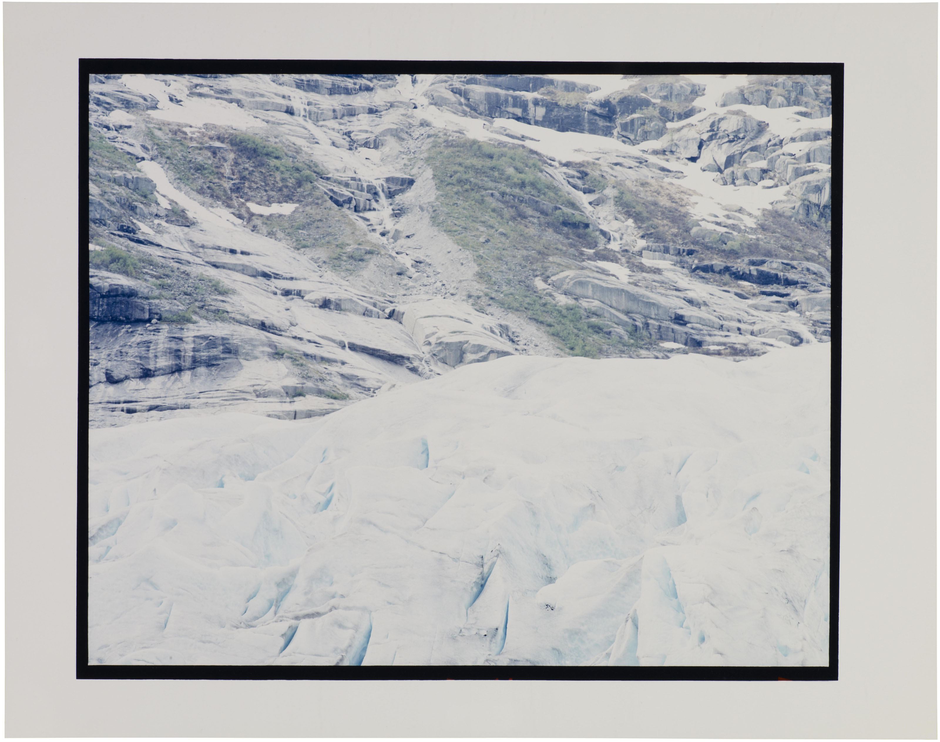 WALTER NIEDERMAYR (B. 1952), Nigardsbreen I / Civil Operations 