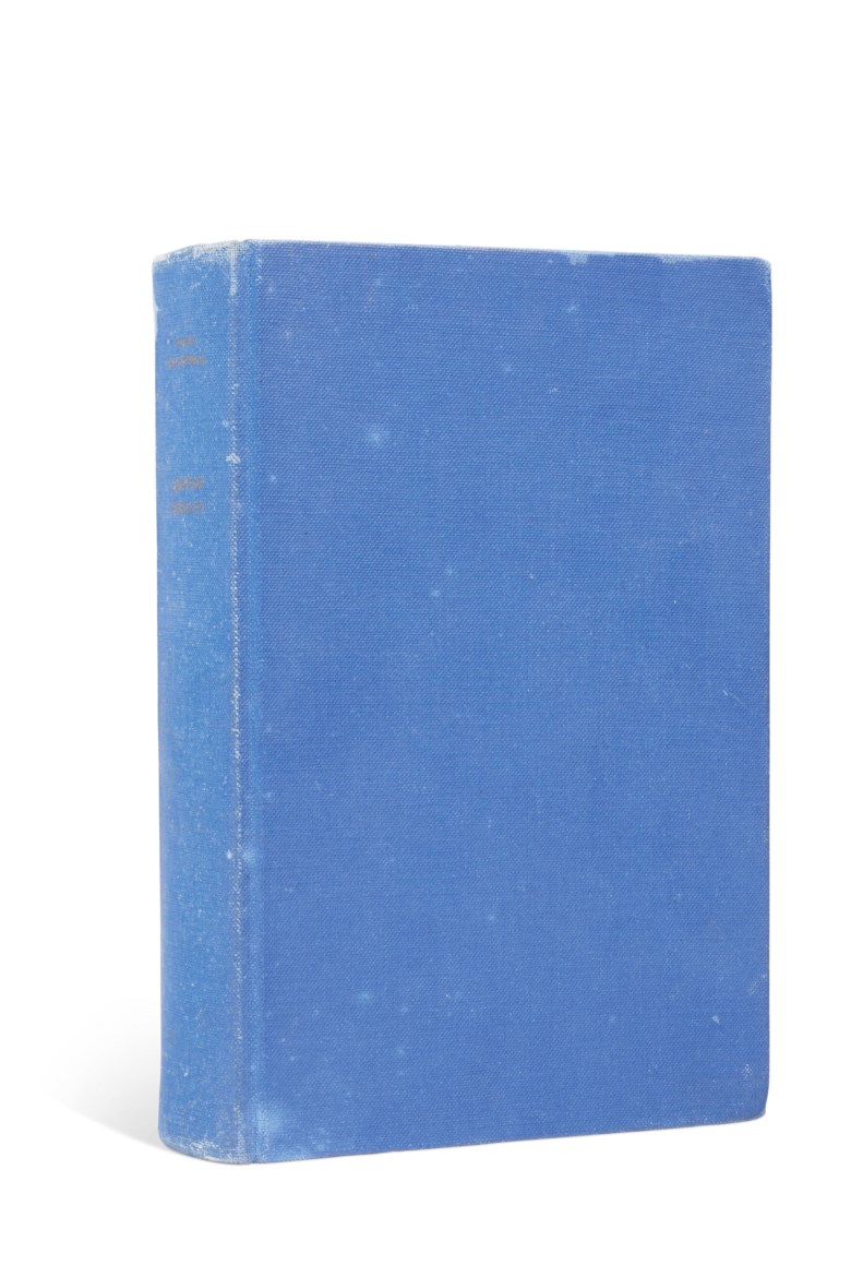 Pasternak, Boris Leonidovich (1890-1960). Doktor Zhivago. Milan [The Hague] Feltrinelli [Mouton], 1958. Estimate £4,000-6,000. Offered in Russian Literary First Editions & Manuscripts Highlights from the R. Eden Martin Collection on 28 November 2018 at Christie’s in London