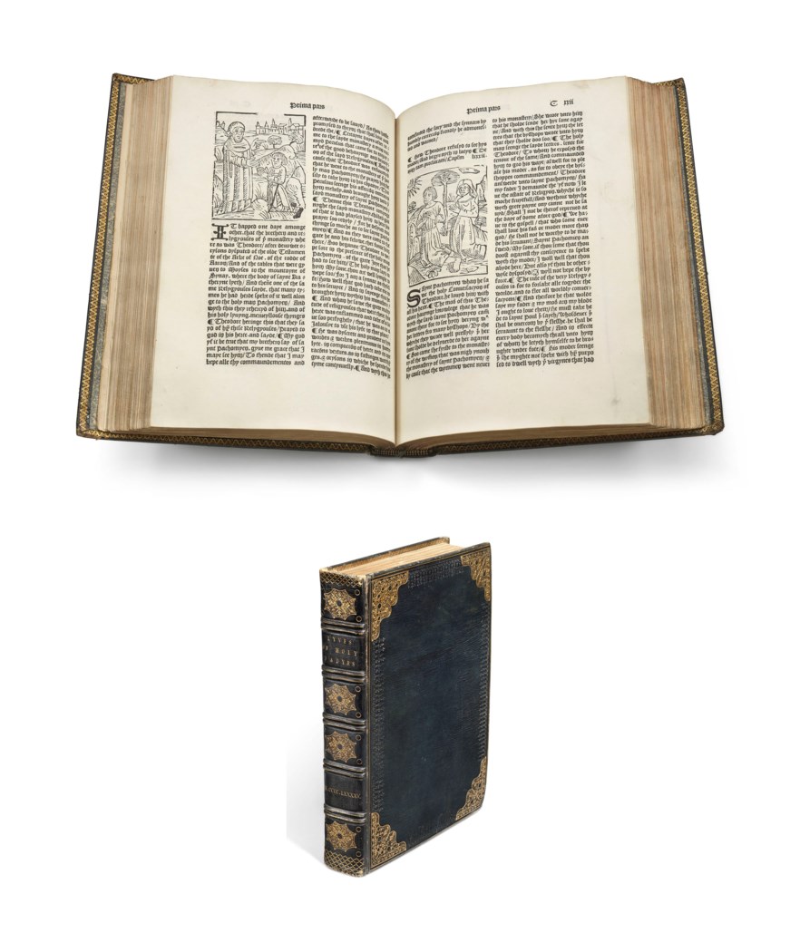 HIERONYMUS (Saint, c. 340420). Vitae sanctorum patrum, sive Vitas