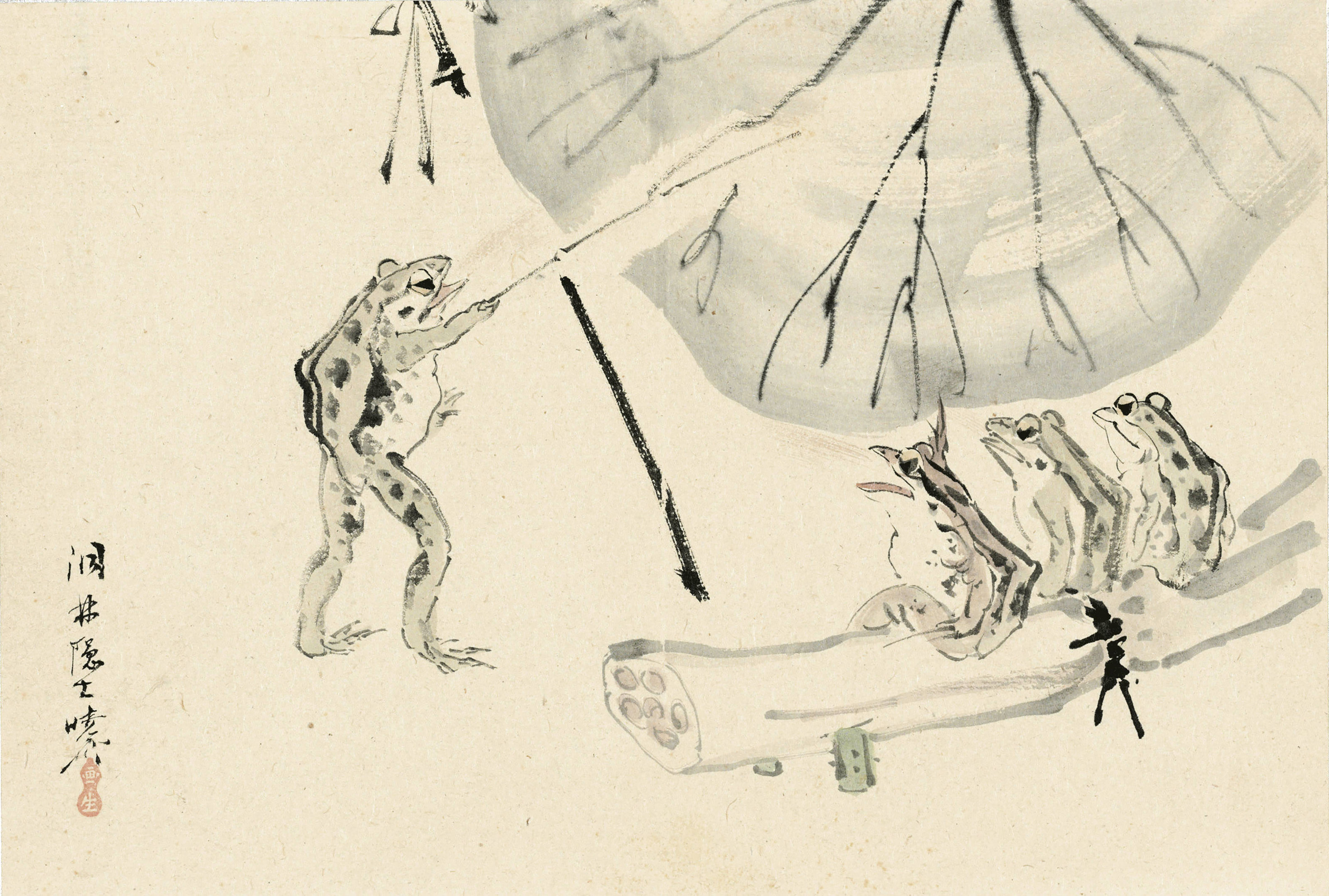 KAWANABE KYOSAI (1831-1889), AN ALBUM OF PAINTINGS | Christie's
