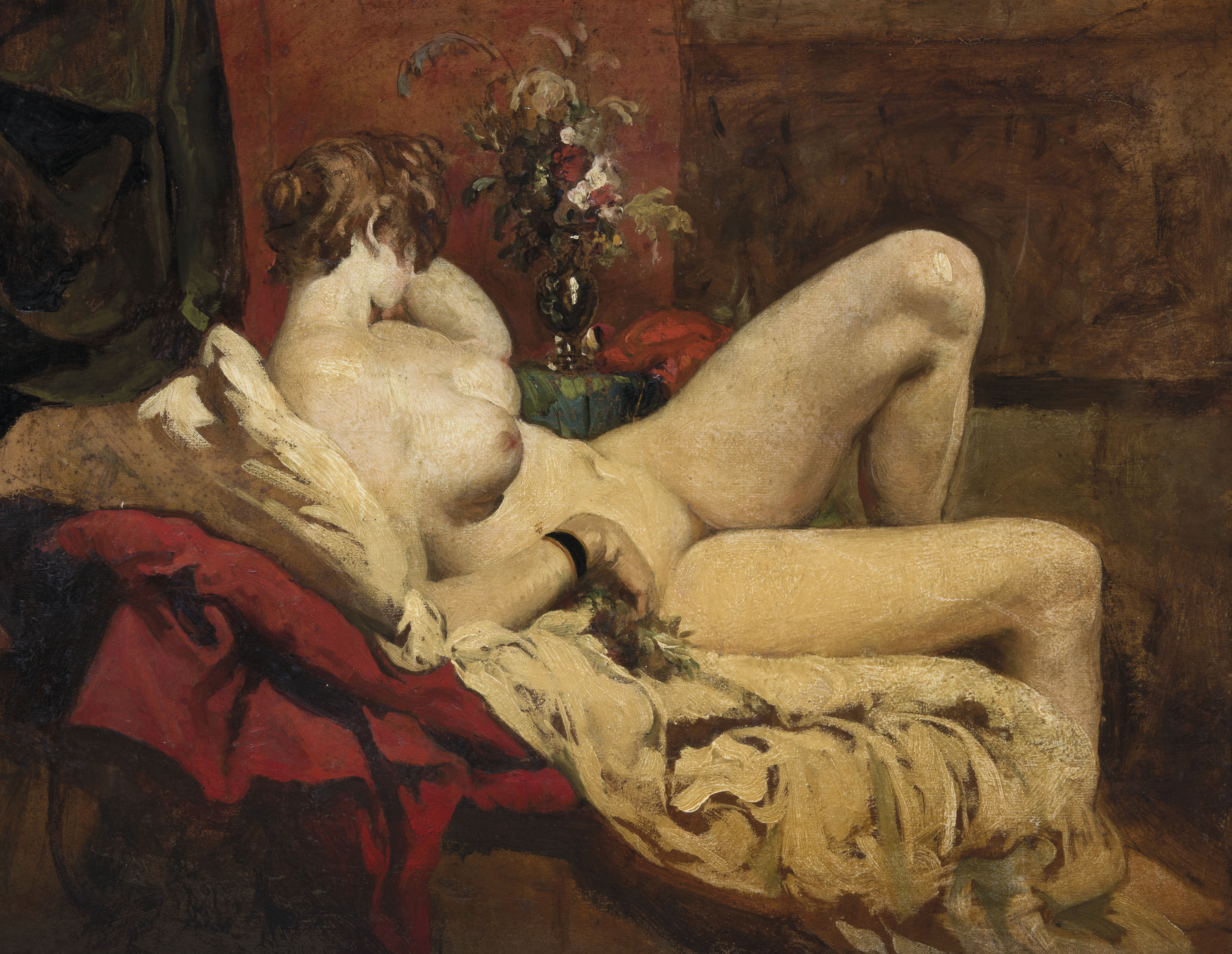 Reclining nude