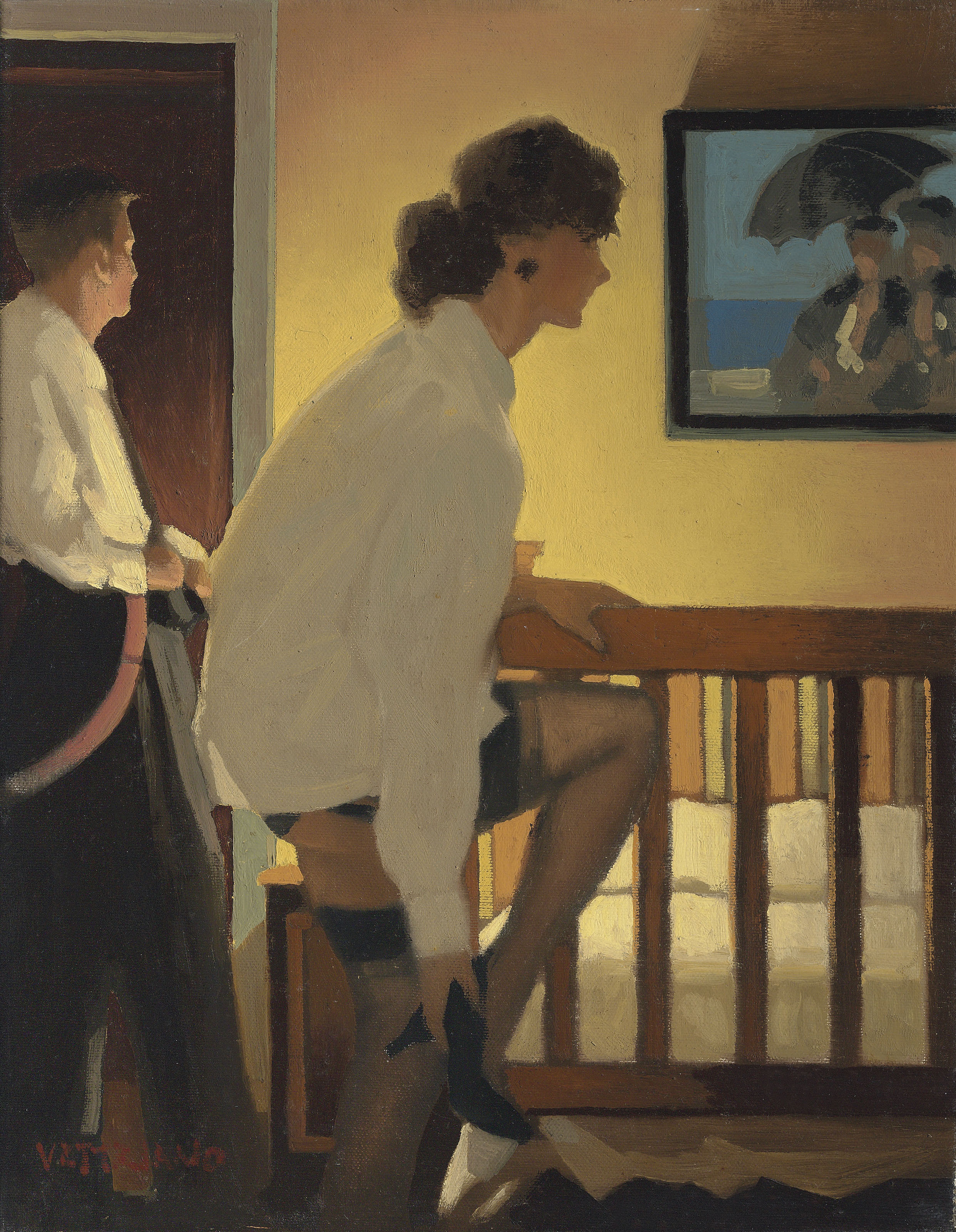 Jack Vettriano (b. 1951) , The Bedroom Christie's