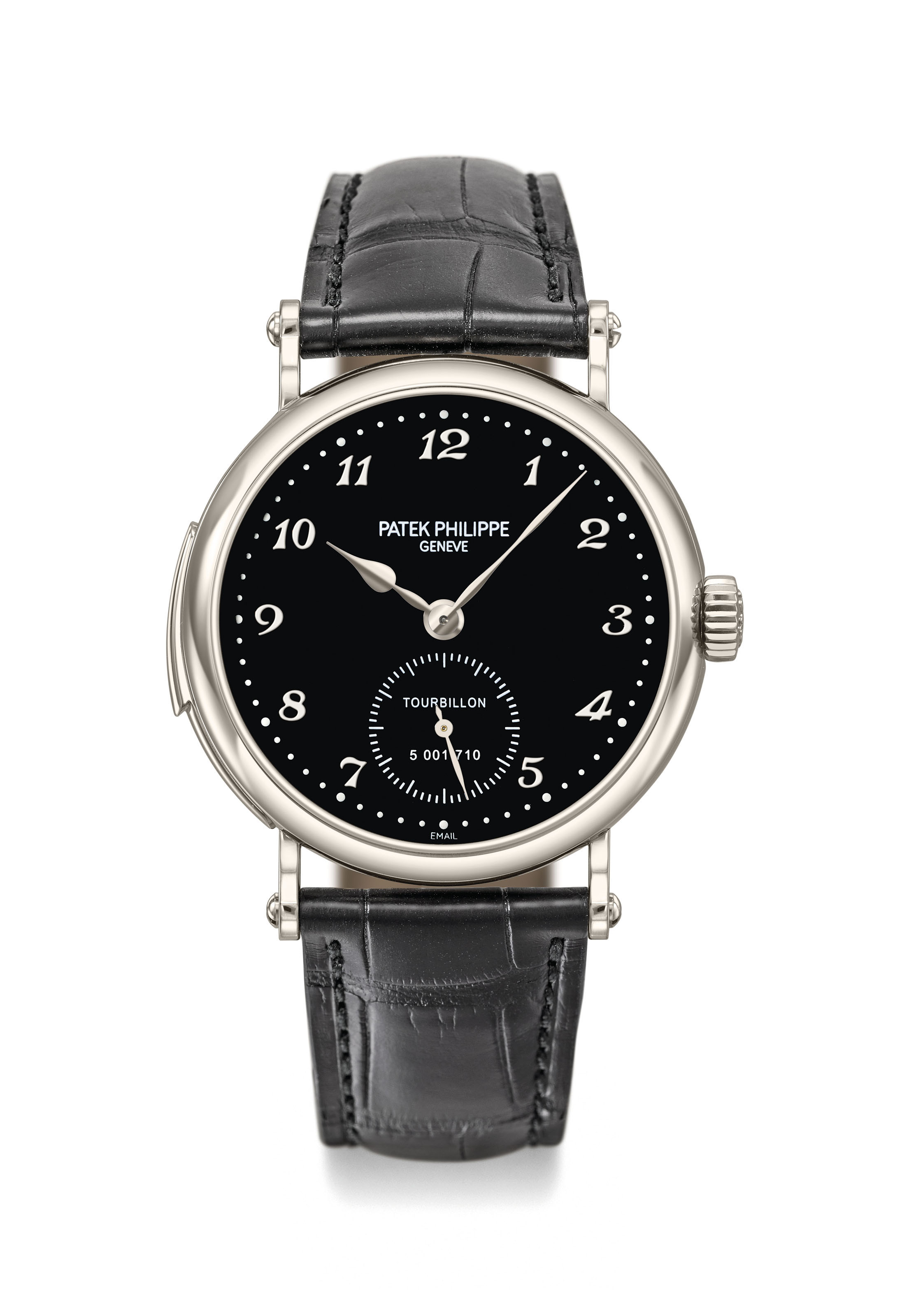 Patek Philippe. An exceptionally fine and very rare 18K white gold ...