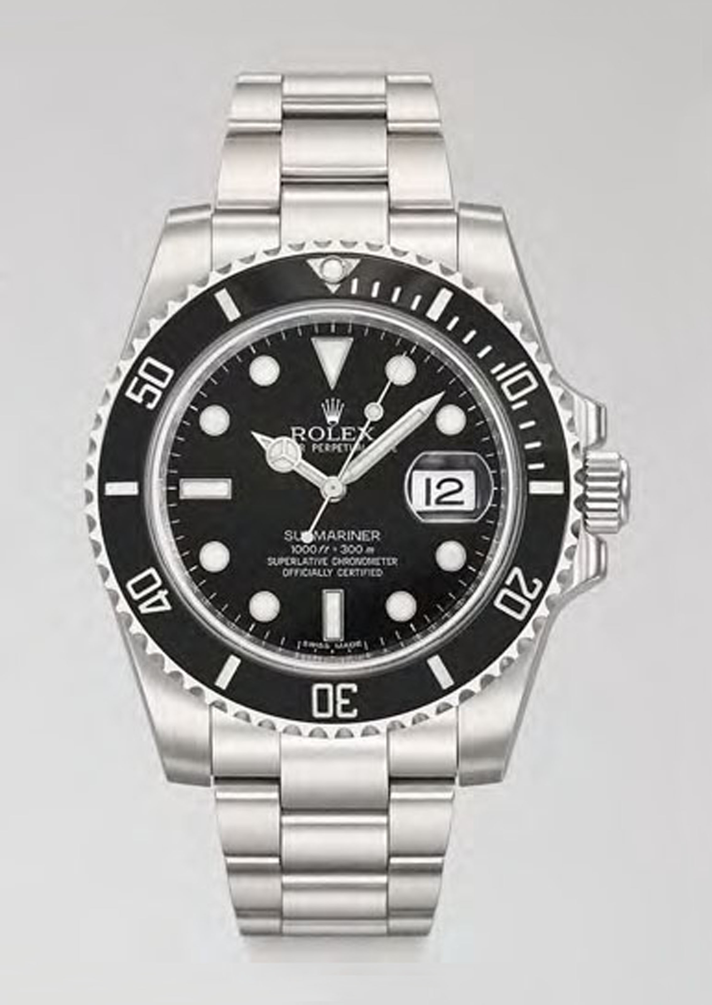 ROLEX. A STAINLESS STEEL AUTOMATIC WRISTWATCH WITH SWEEP CENTRE SECONDS