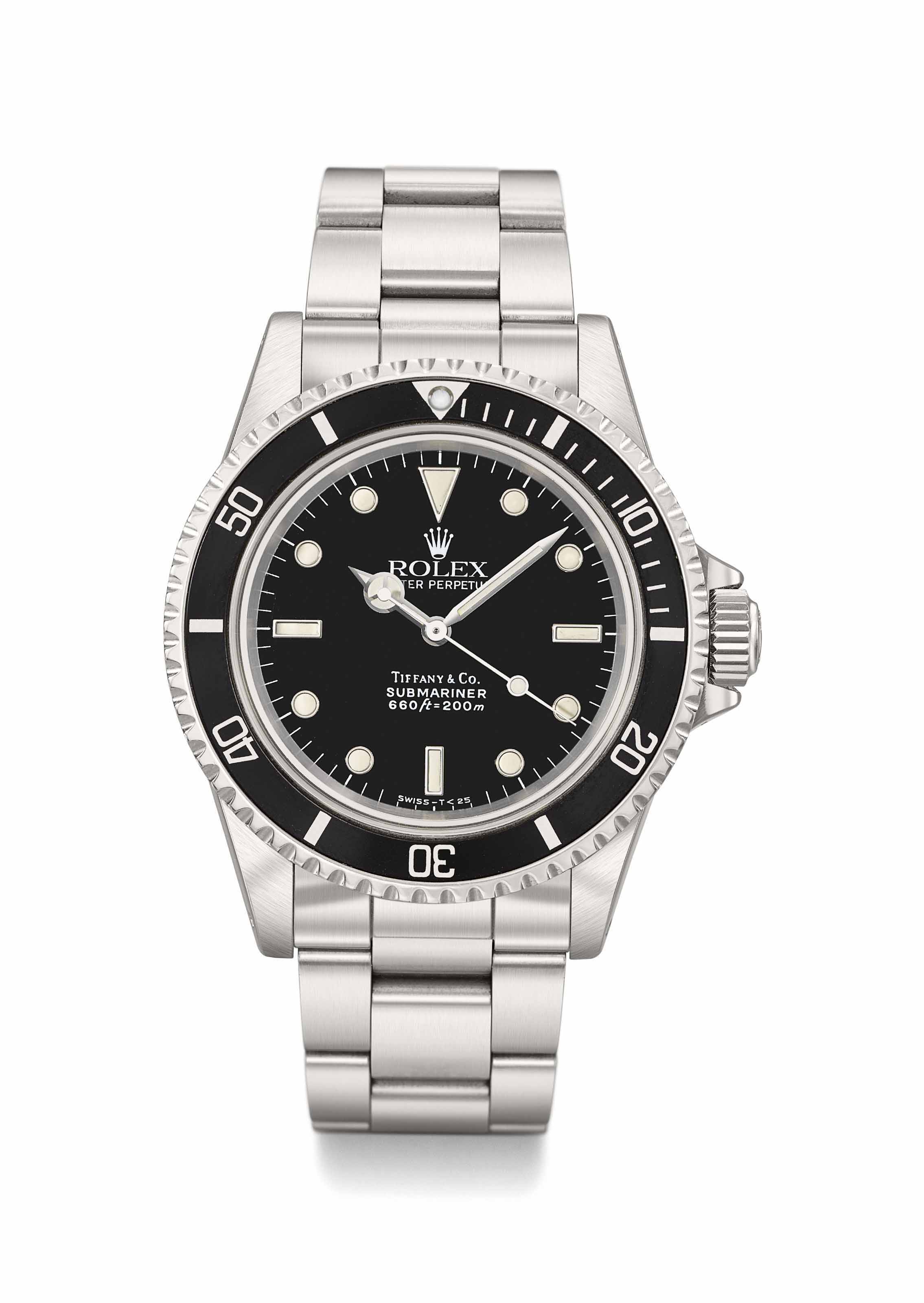 rolex submariner 600ft 200m