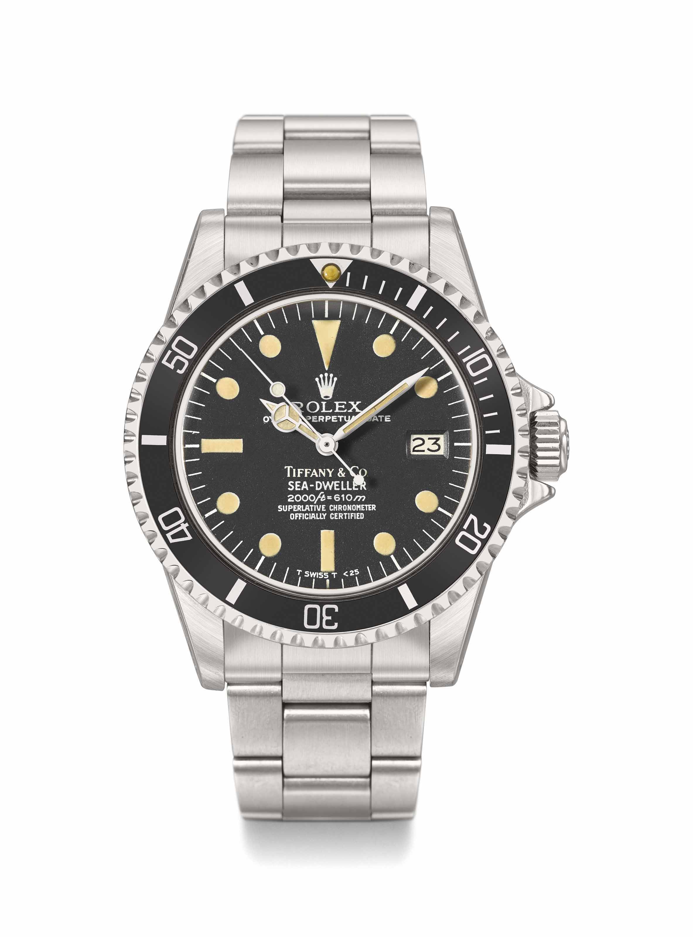 Rolex submariner 600ft 200m clearance