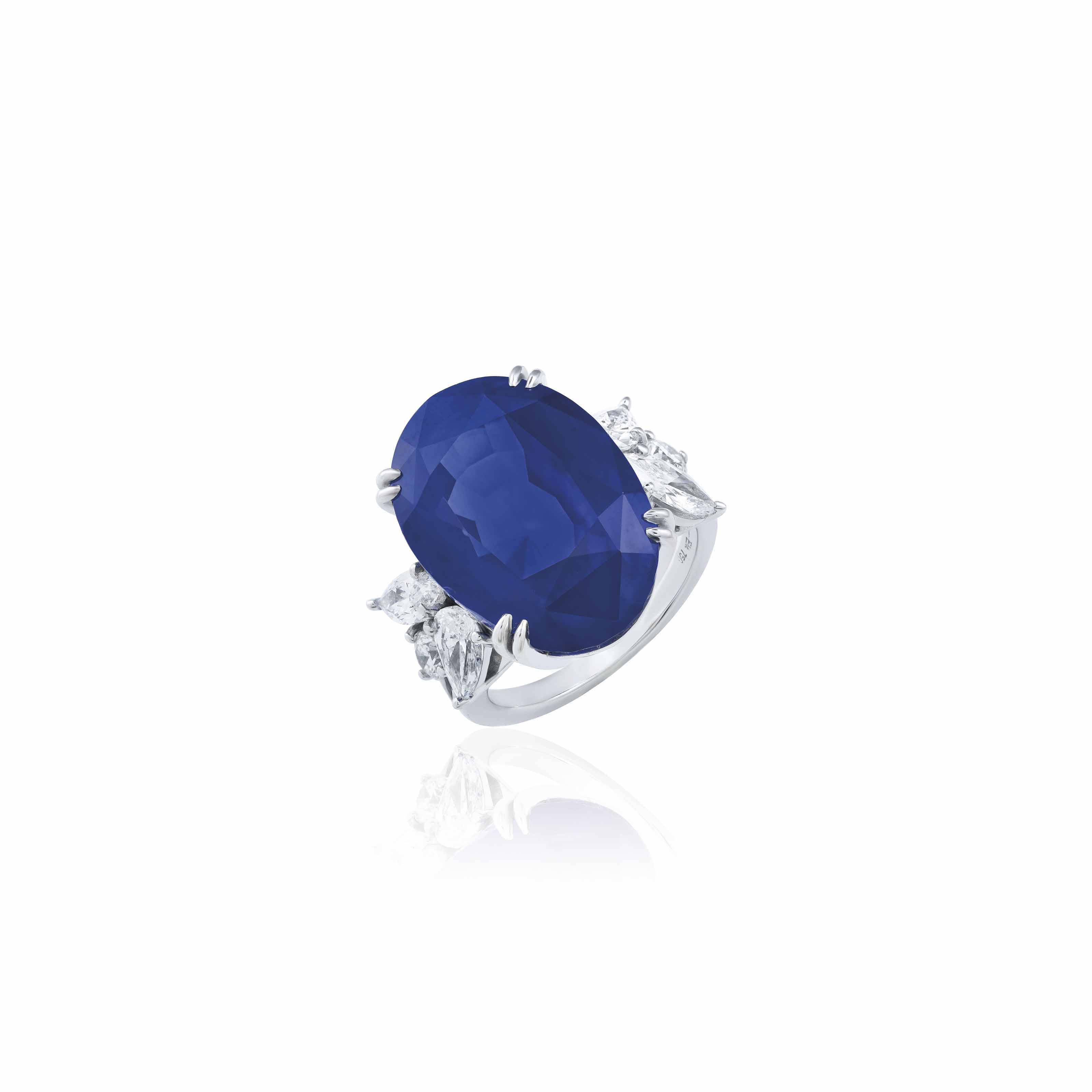 SAPPHIRE AND DIAMOND RING, MEISTER