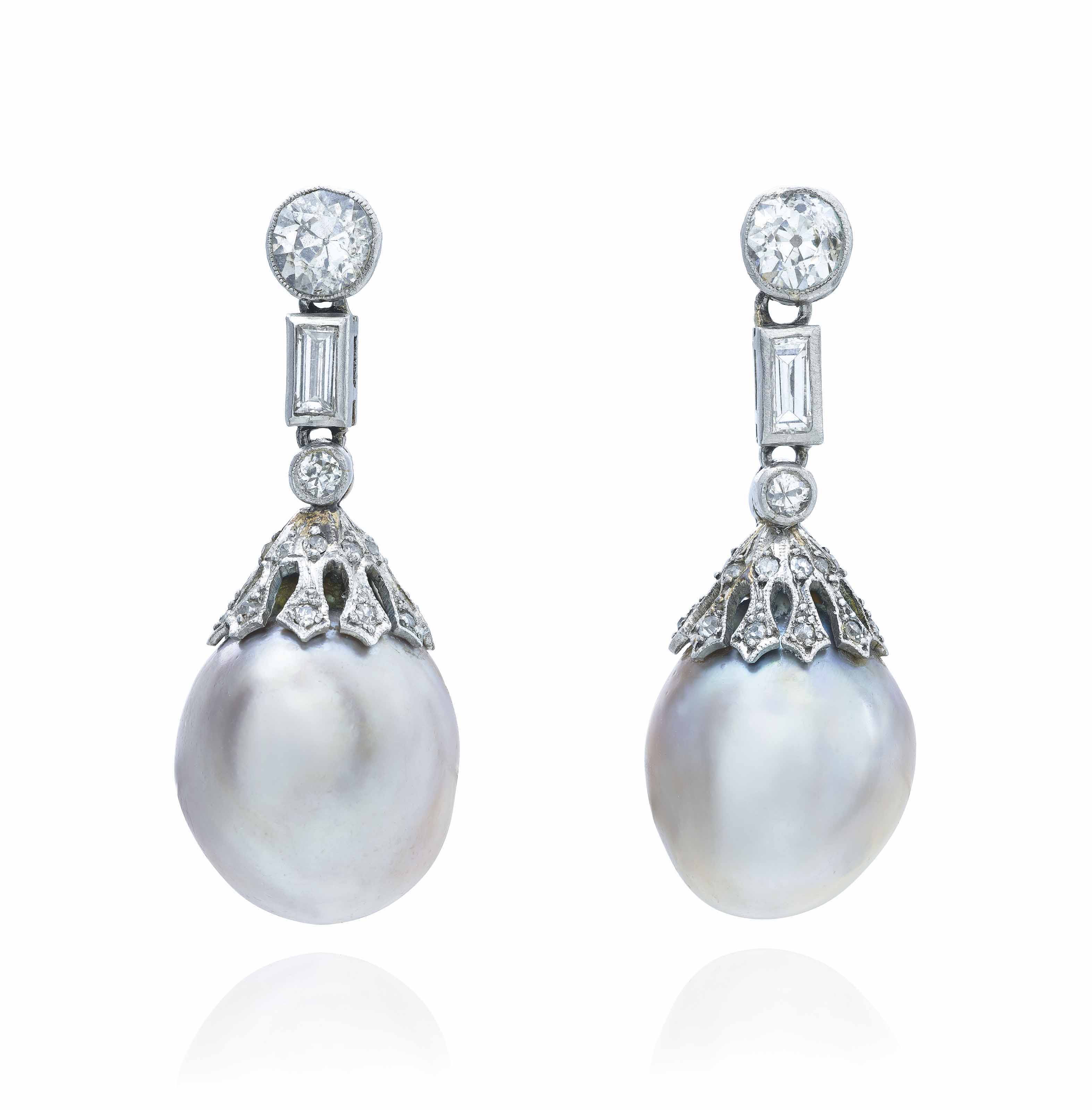 Coloured pearl earrings clearance