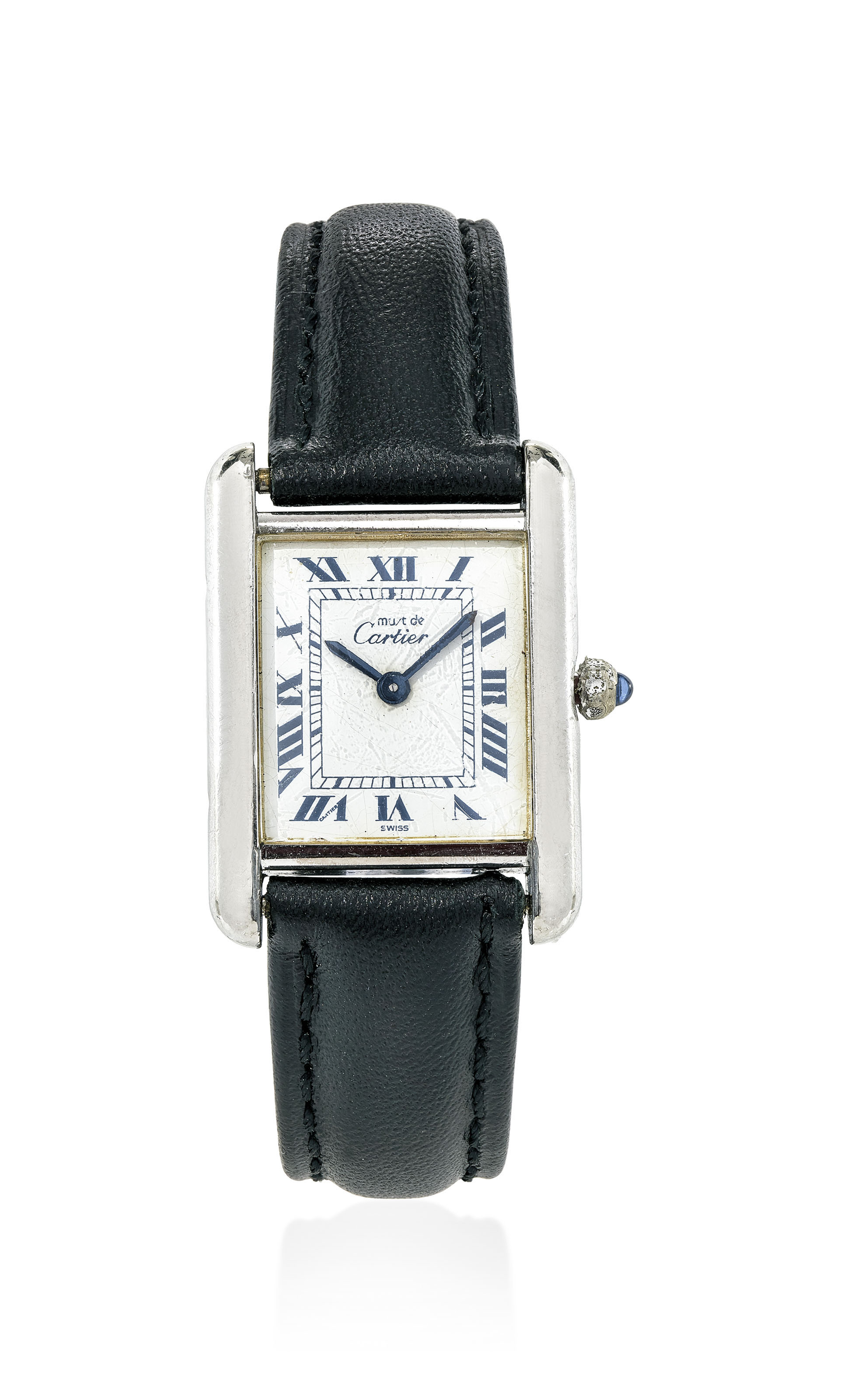 TWO WRISTWATCHES, CARTIER, AND A WRISTWATCH, MUST DE CARTIER Christie's