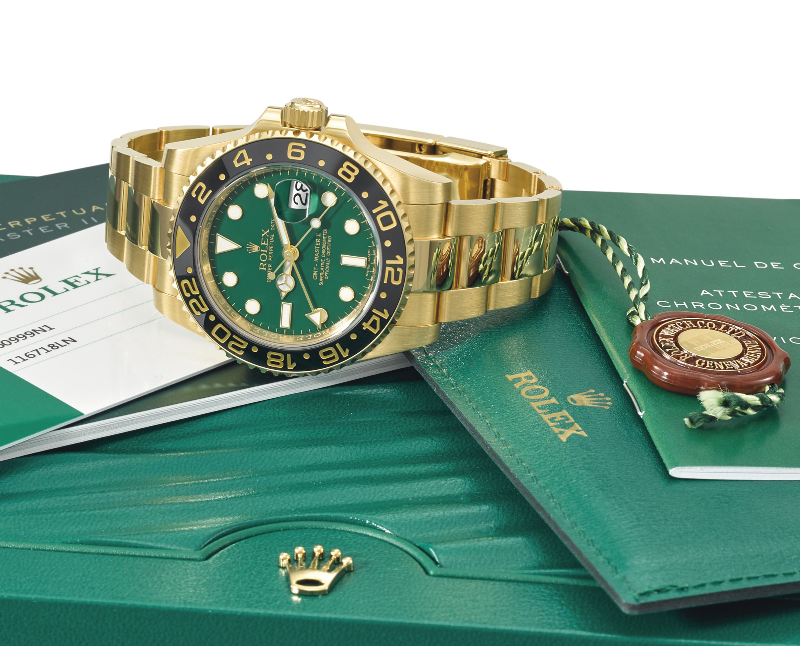 gold two tone rolex