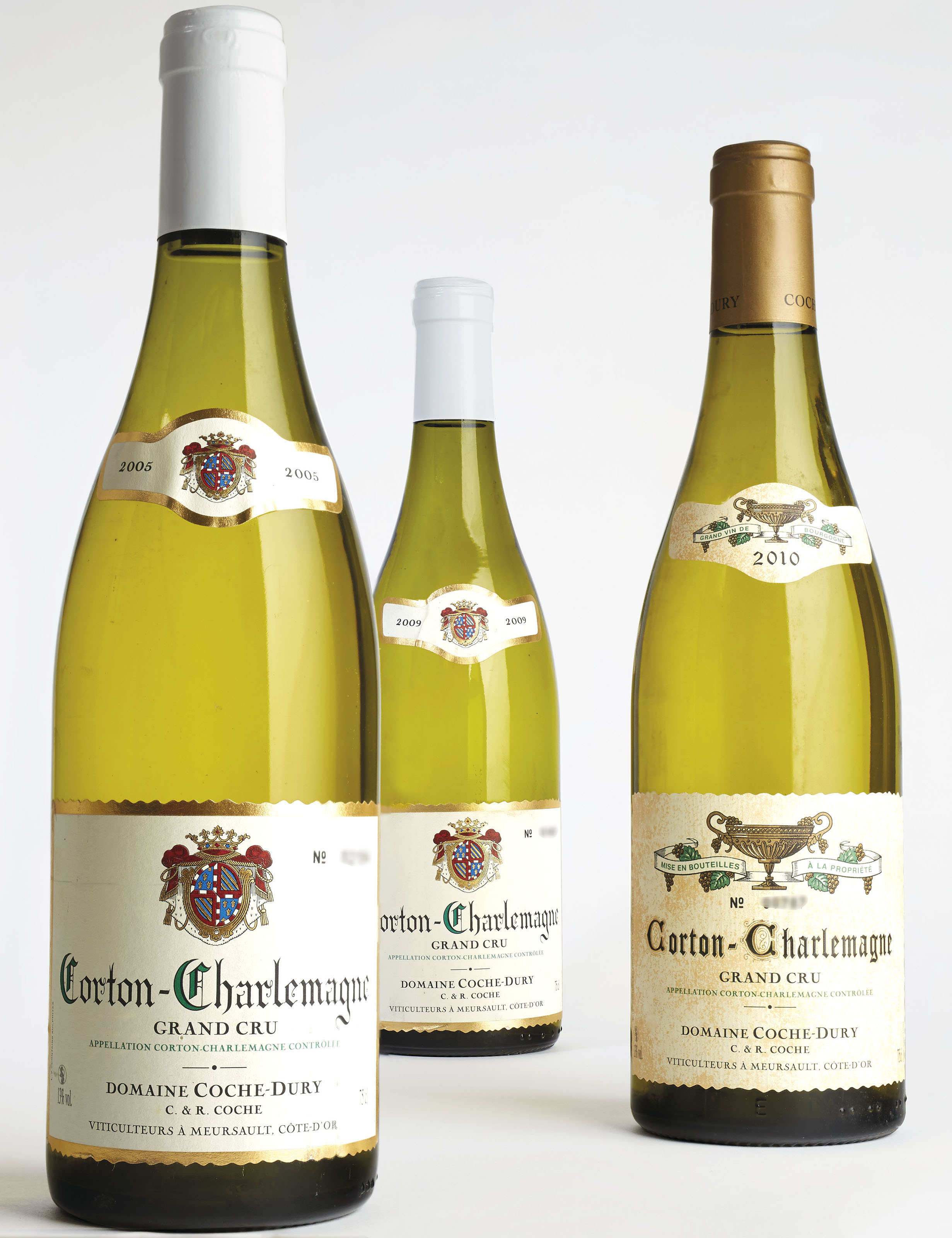 Corton Charlemagne 2003 & Meursault 2010
