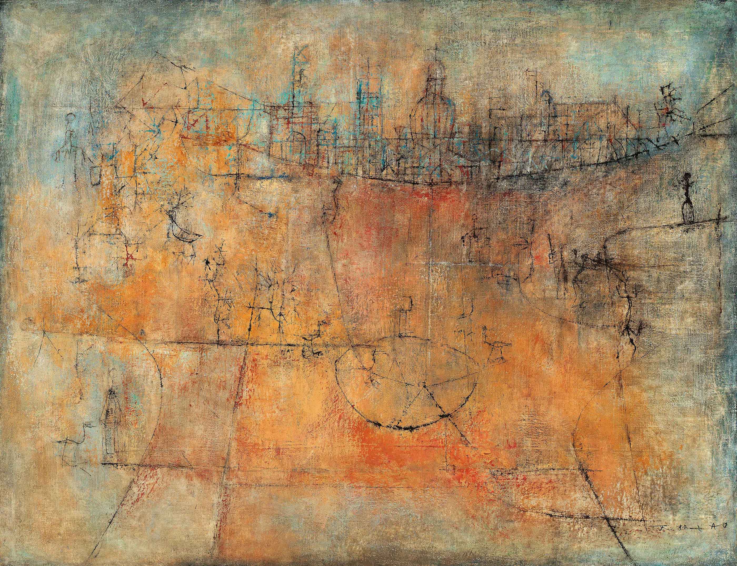 年表付】ザオ・ウーキーとはどんな人？代表作品や特徴、値段など紹介