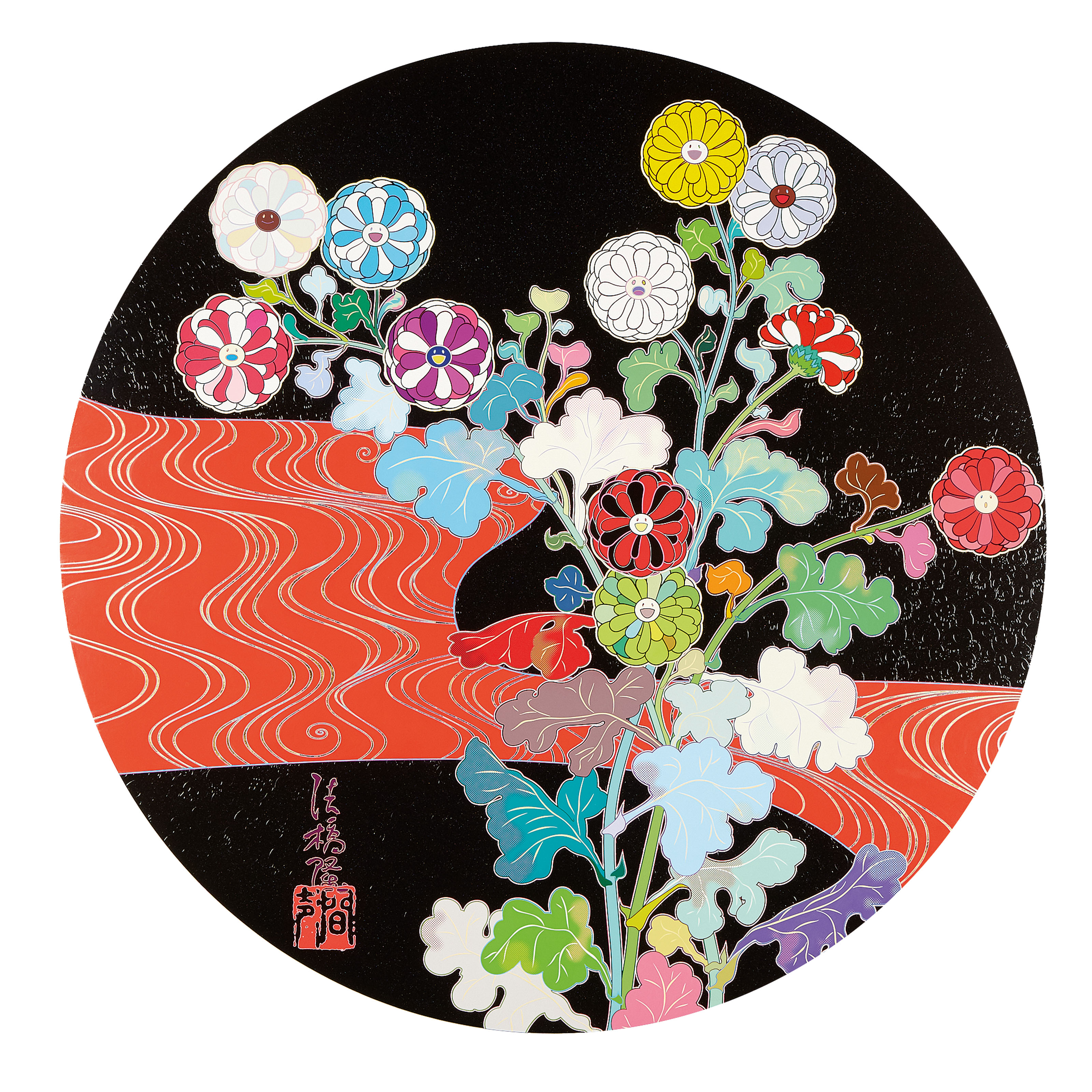 TAKASHI MURAKAMI (JAPAN, B. 1962) , Korin Red River Christie's