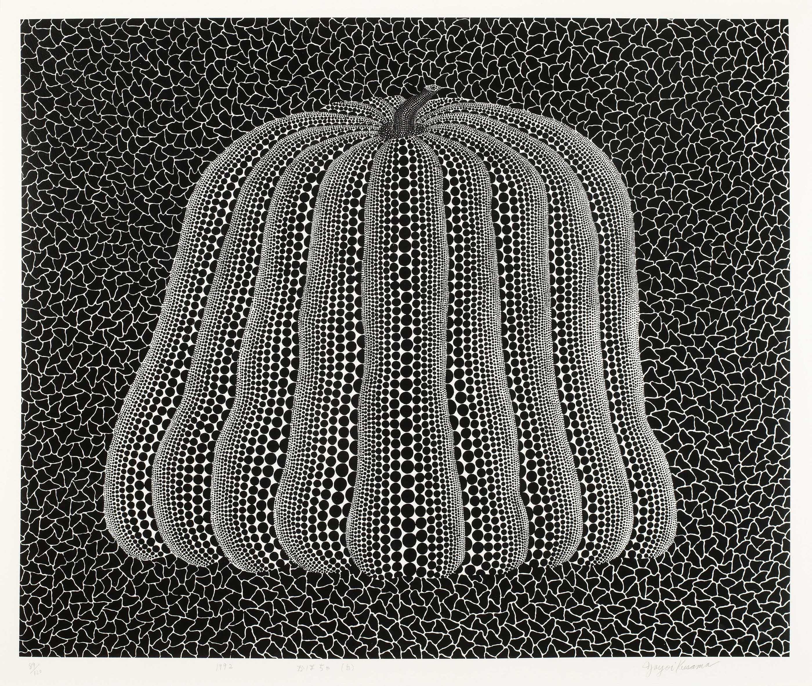 YAYOI KUSAMA (JAPAN, B. 1929), Pumpkin MT | Christie's