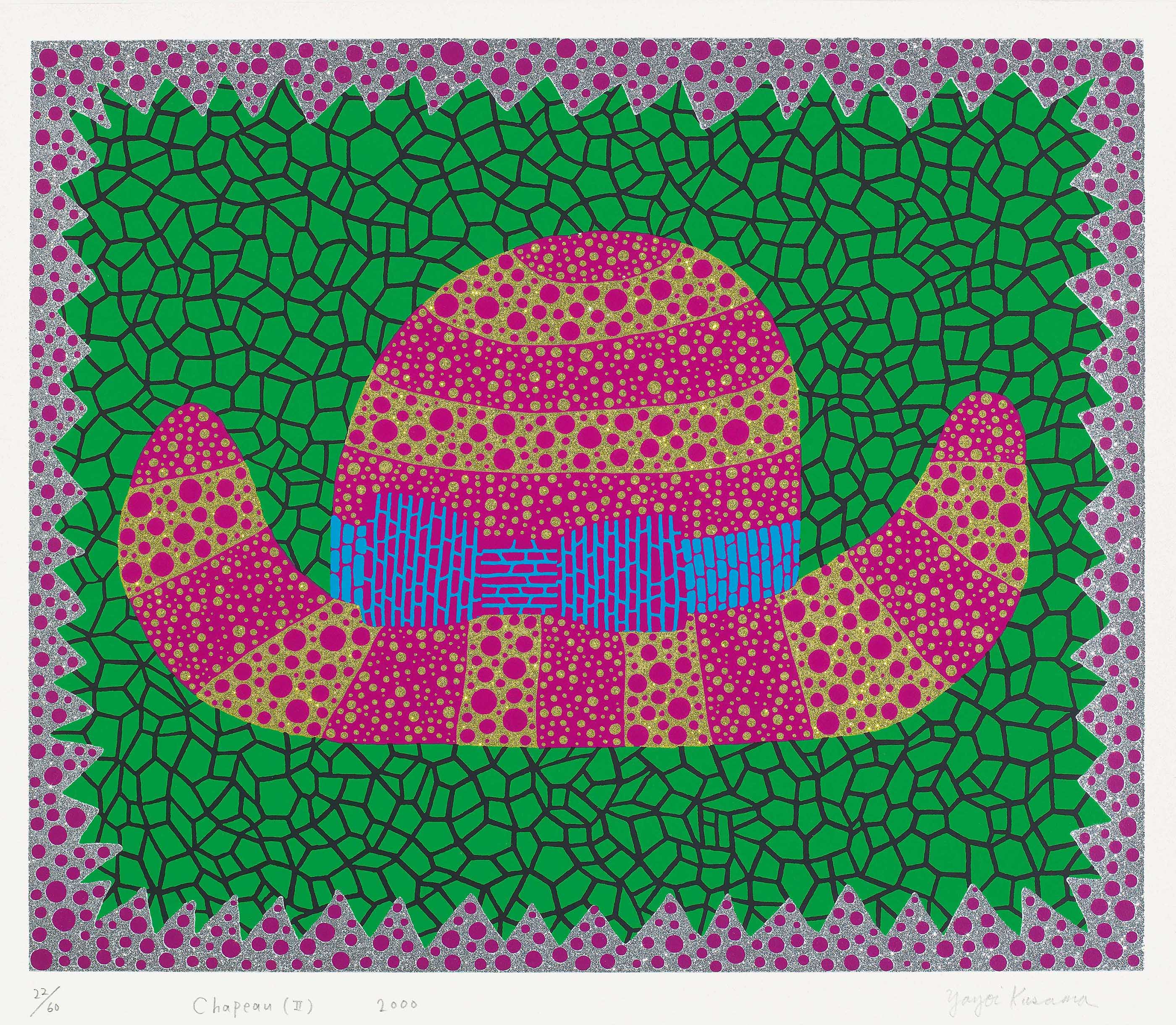 KUSAMA落書き YAYOI KUSAMA (B. 1929), Infinity Nets (WR; YBL; & YOR