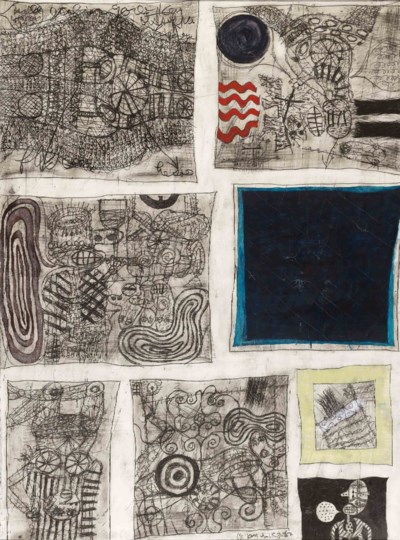 平賀敬 日本 1936 00 窗 1960s Paintings Christie S