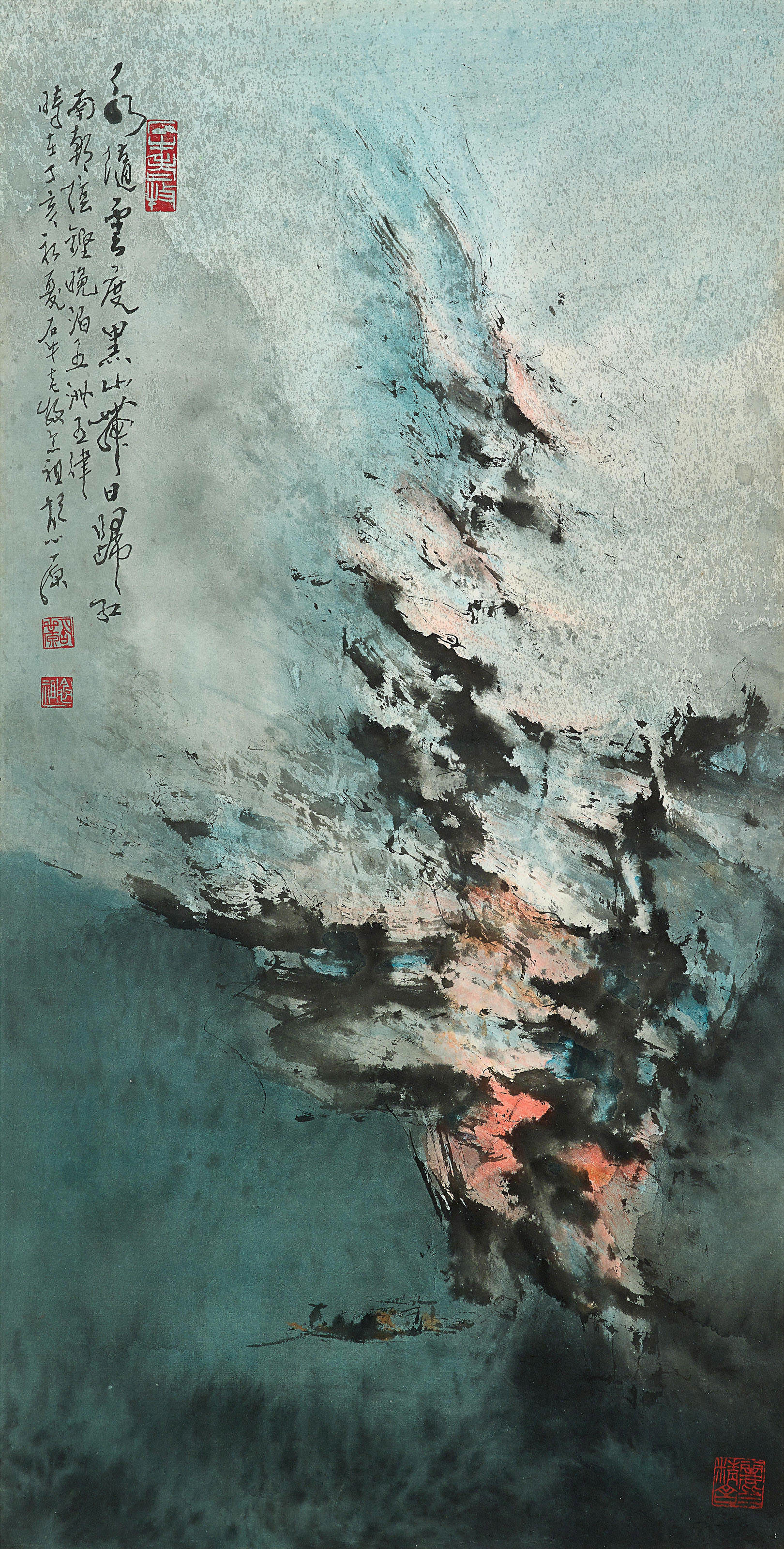 胡念祖（1927年生）, 抽象山水| Christie's