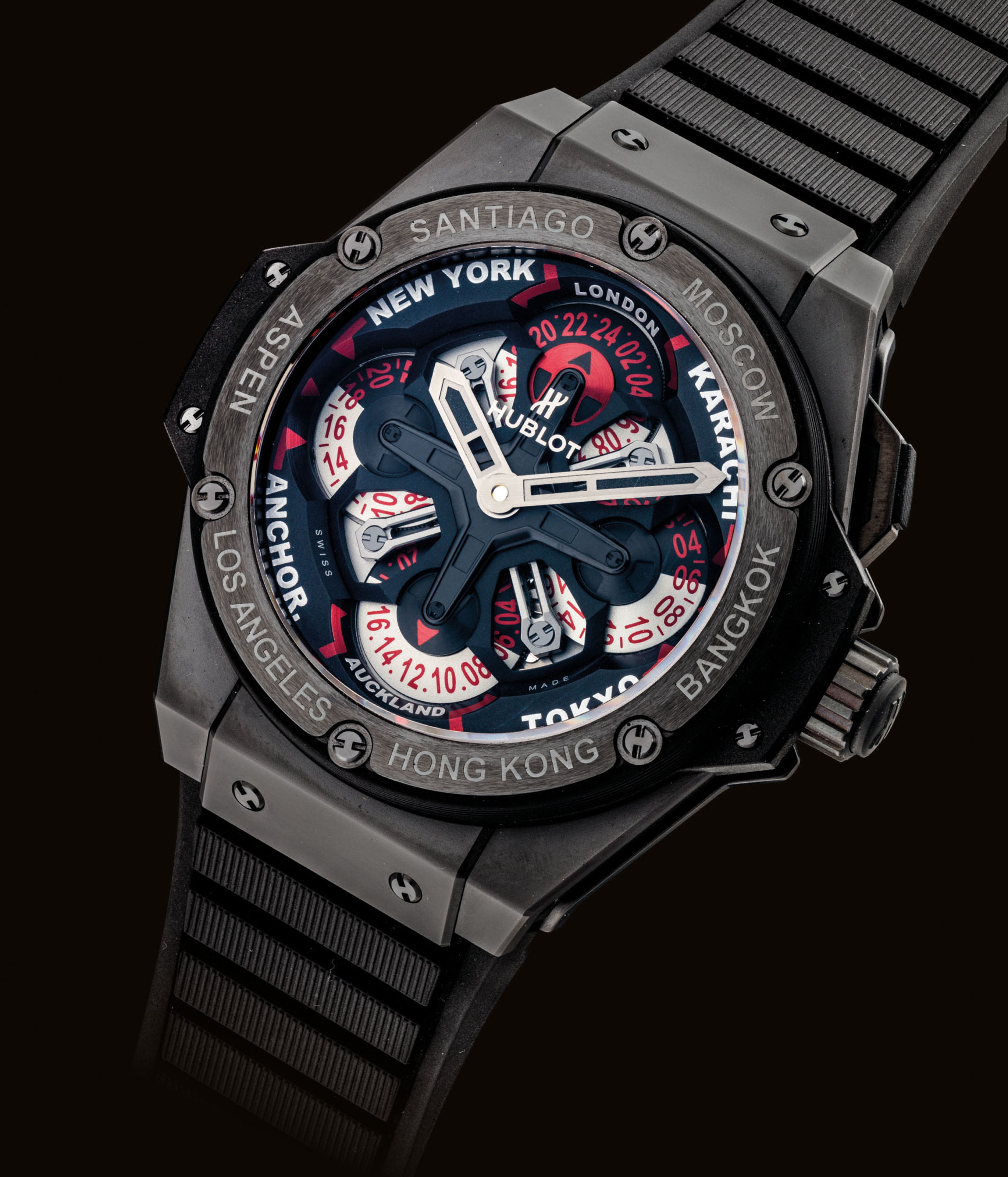 hublot king power titanium