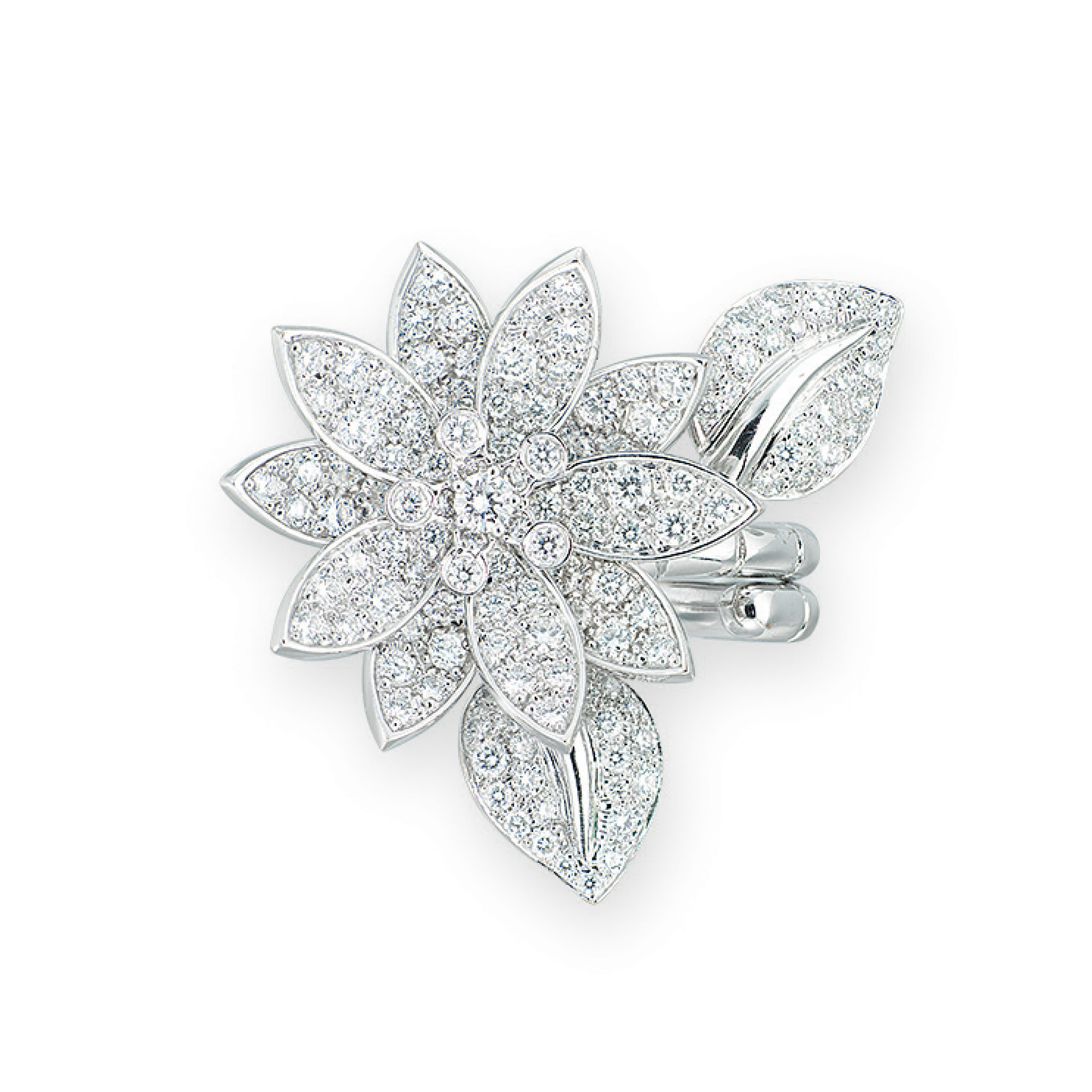Lotus between the finger ring store