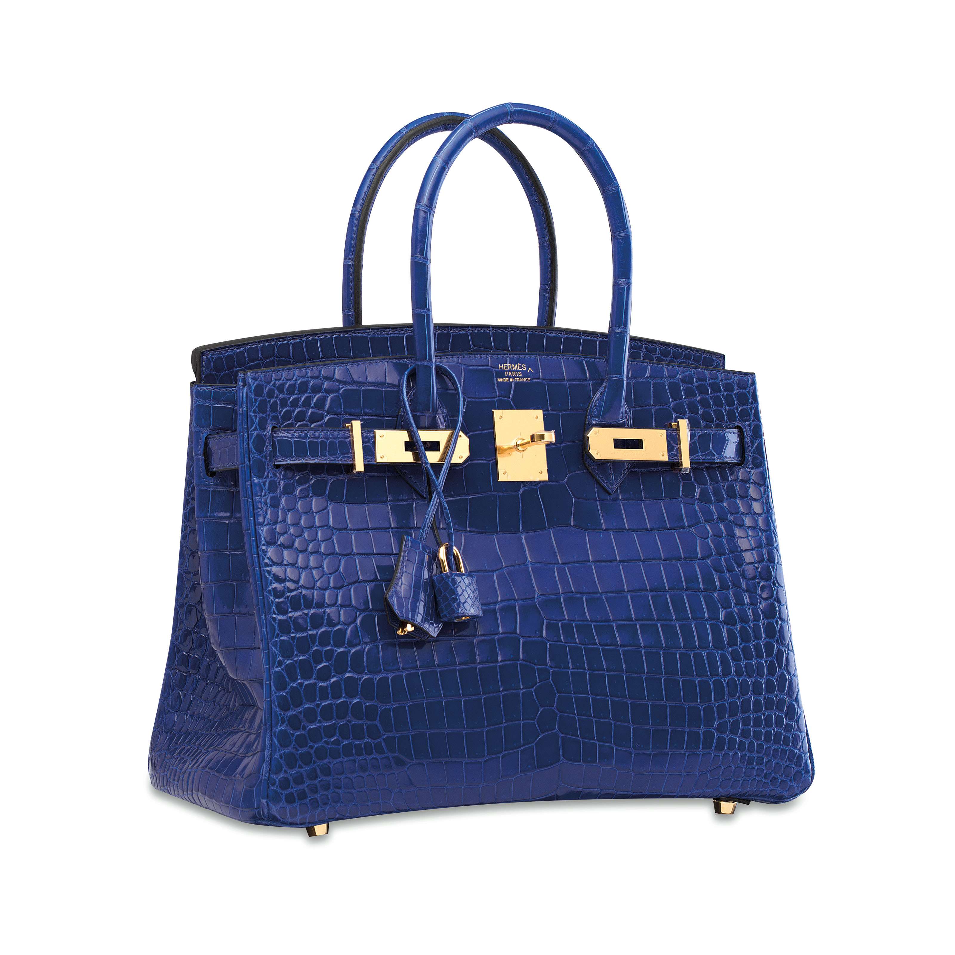 blue croc birkin
