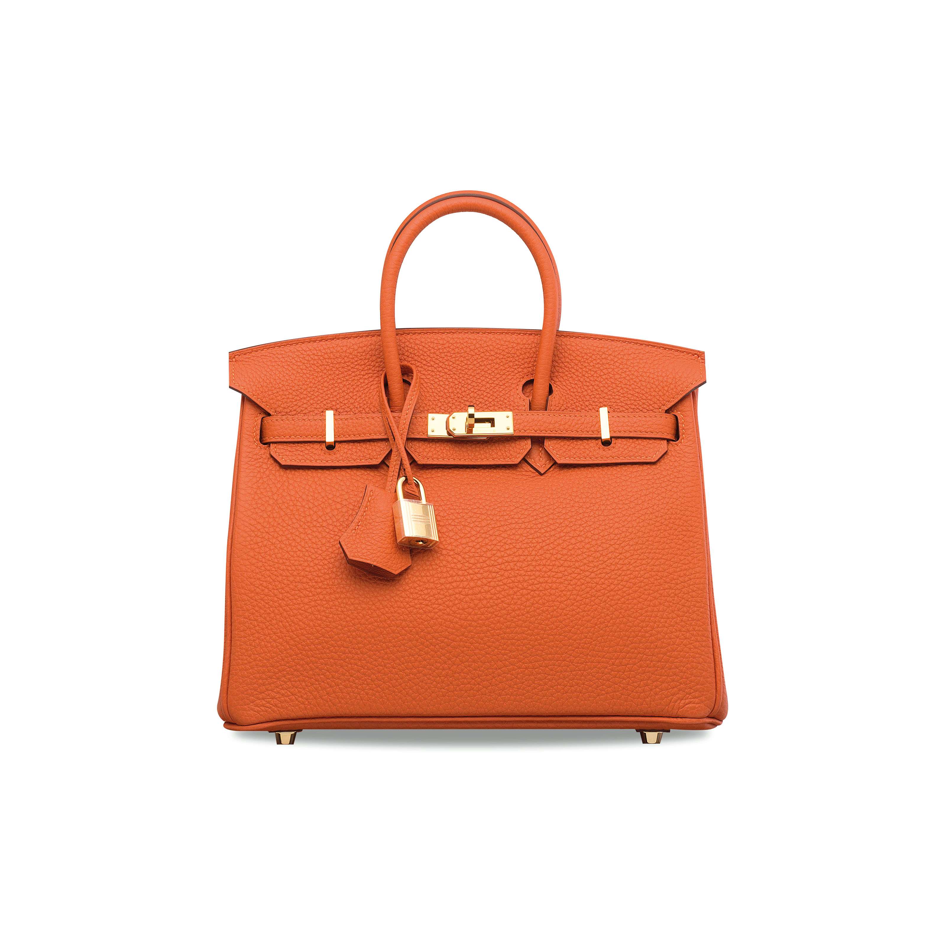 TOGO LEATHER BIRKIN 25 WITH GOLD HARDWARE