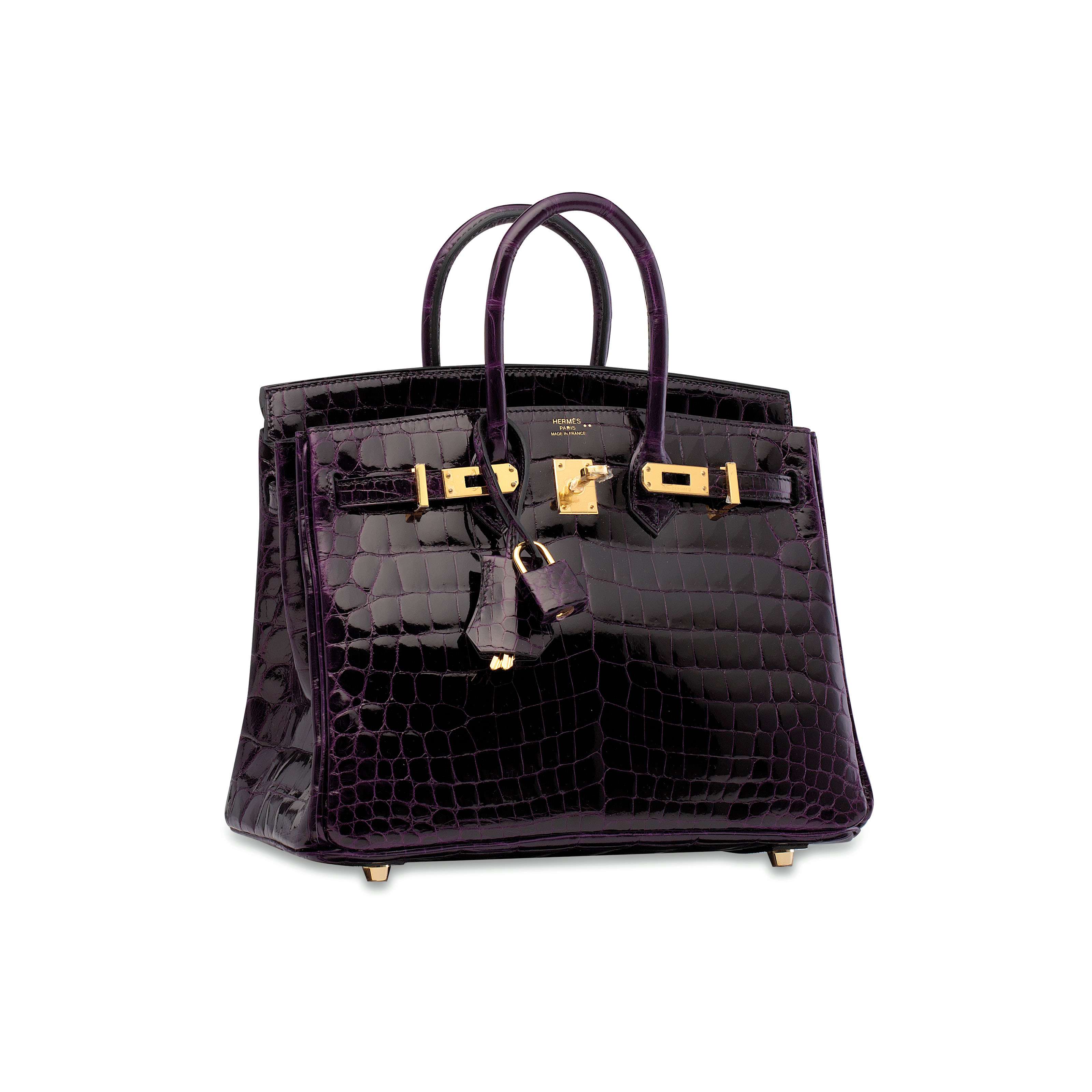 Birkin 25 aubergine