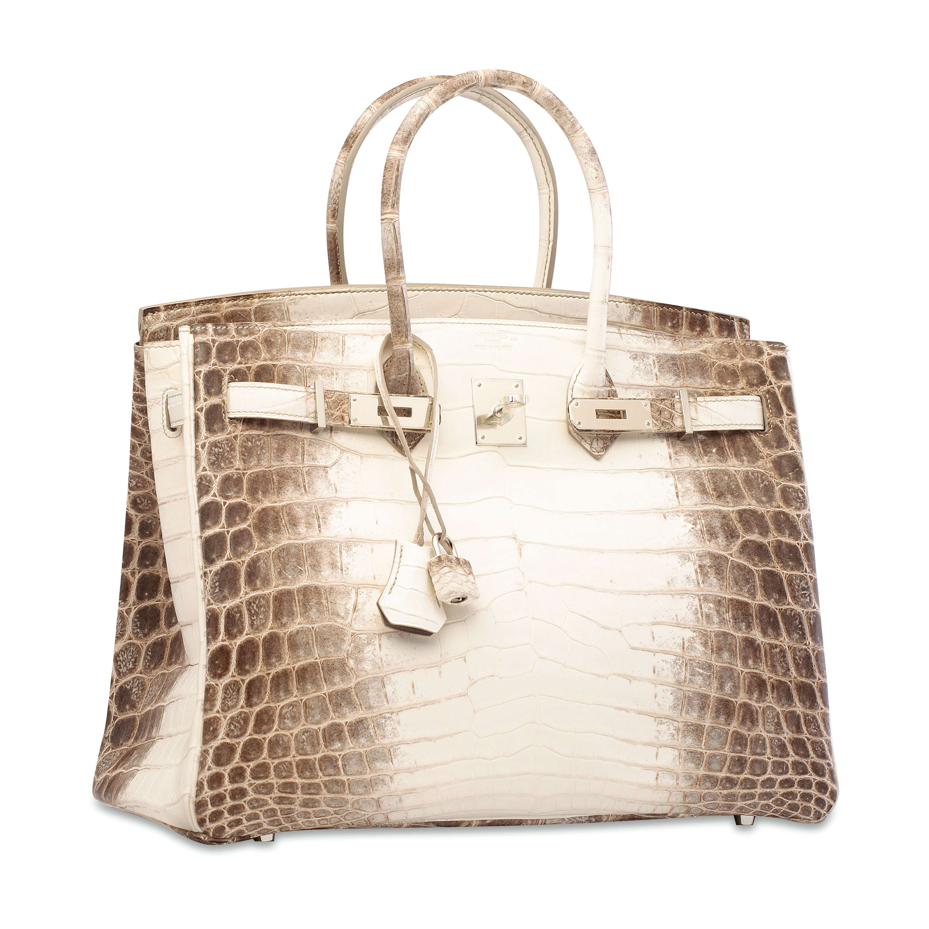 A Rare Matte White Himalaya Niloticus Crocodile Birkin 35 With Palladium Hardware Hermes 2016 21st Century Bags Christie S