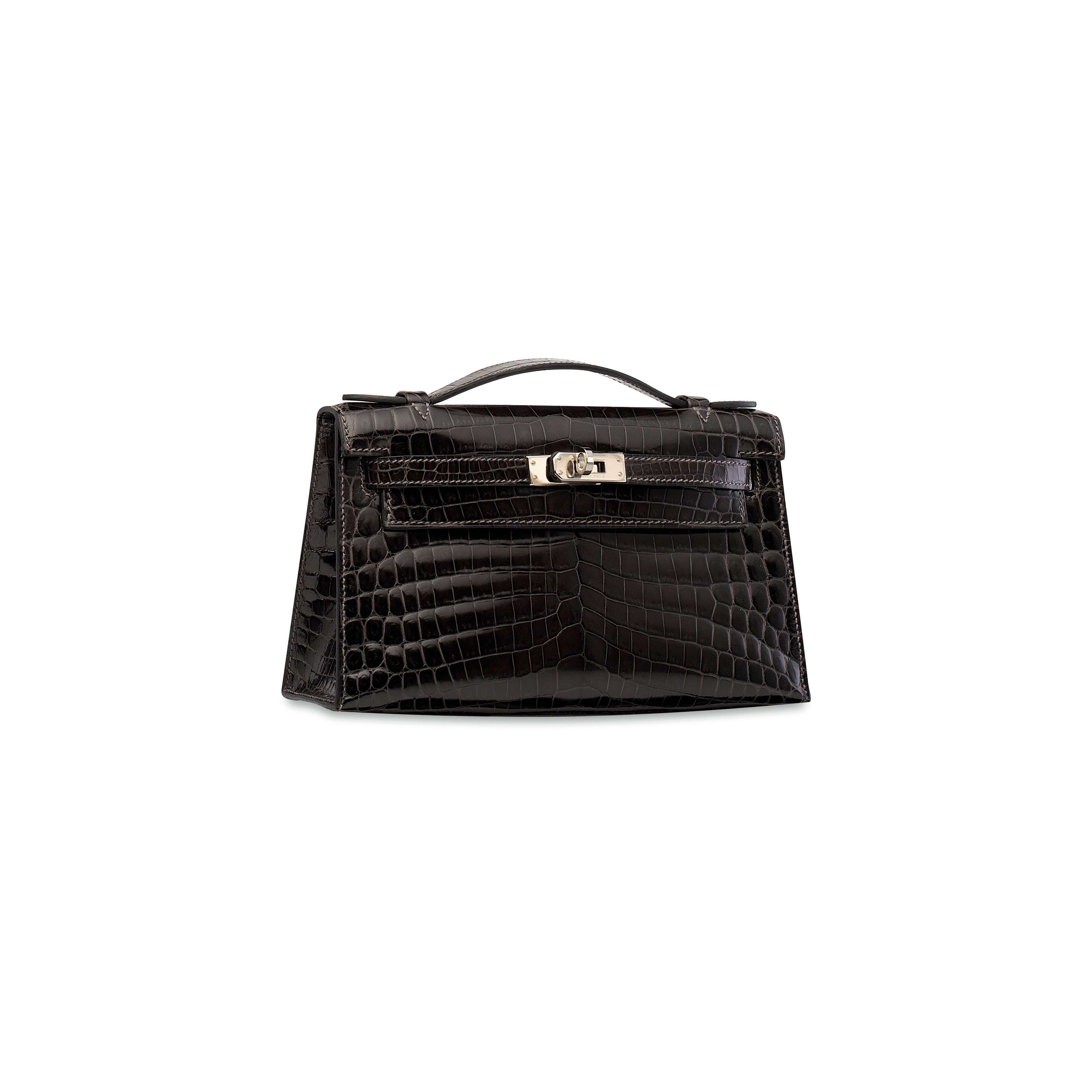 kelly pochette crocodile