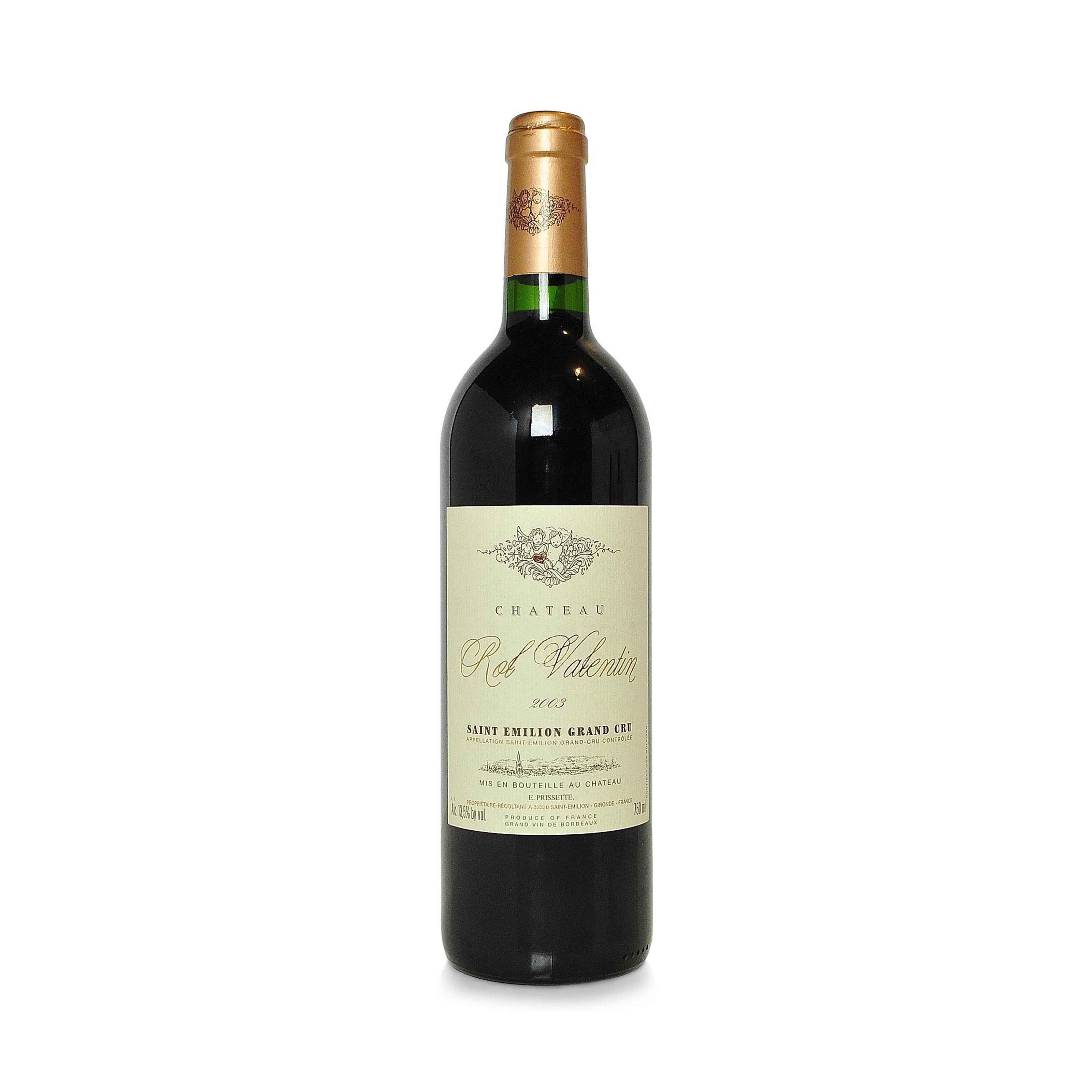 Château Rol Valentin 2003, Saint-Emilion, grand cru classé ...