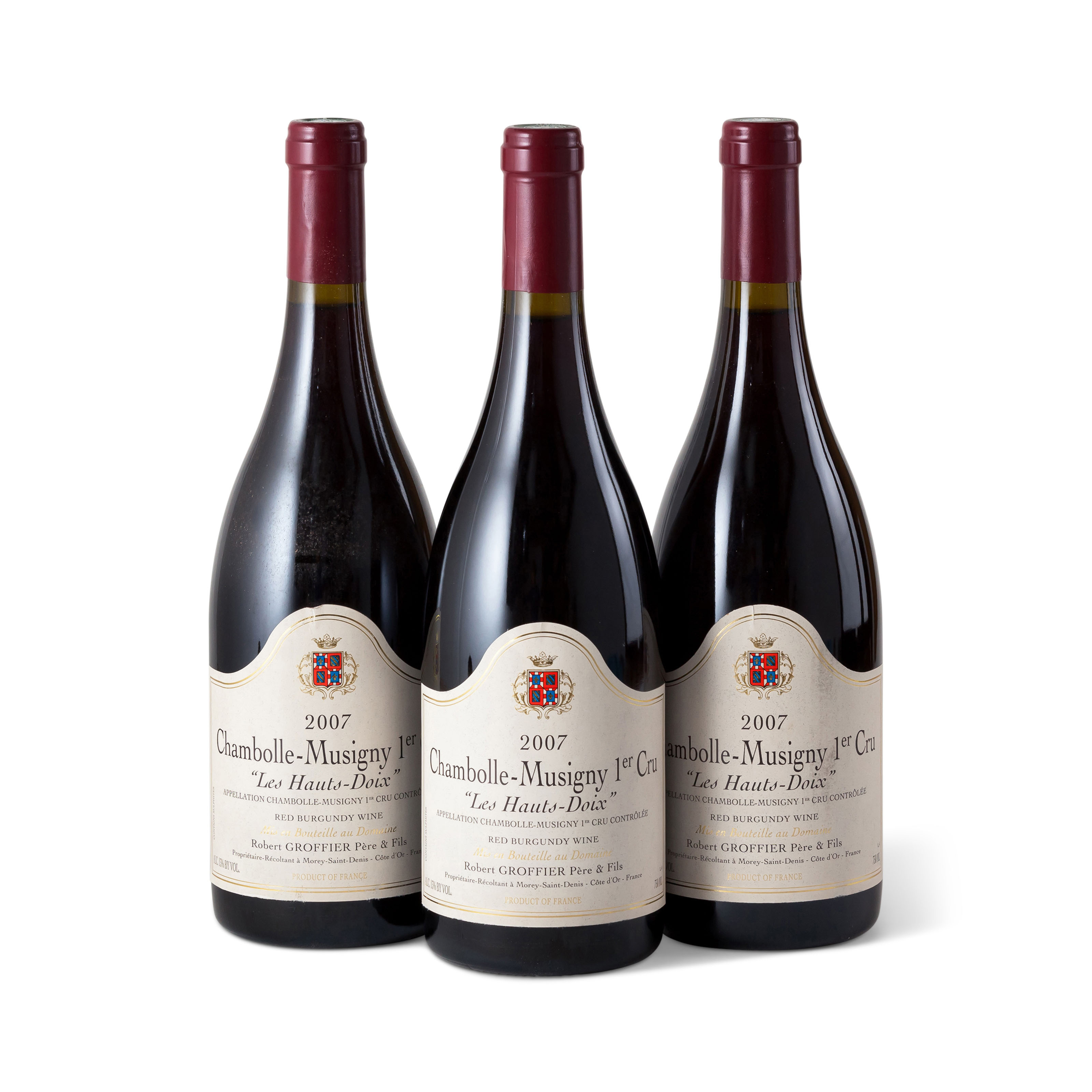 Robert Groffier, Chambolle-Musigny Les Hauts-Doix 2007, 1er Cru, Côte ...