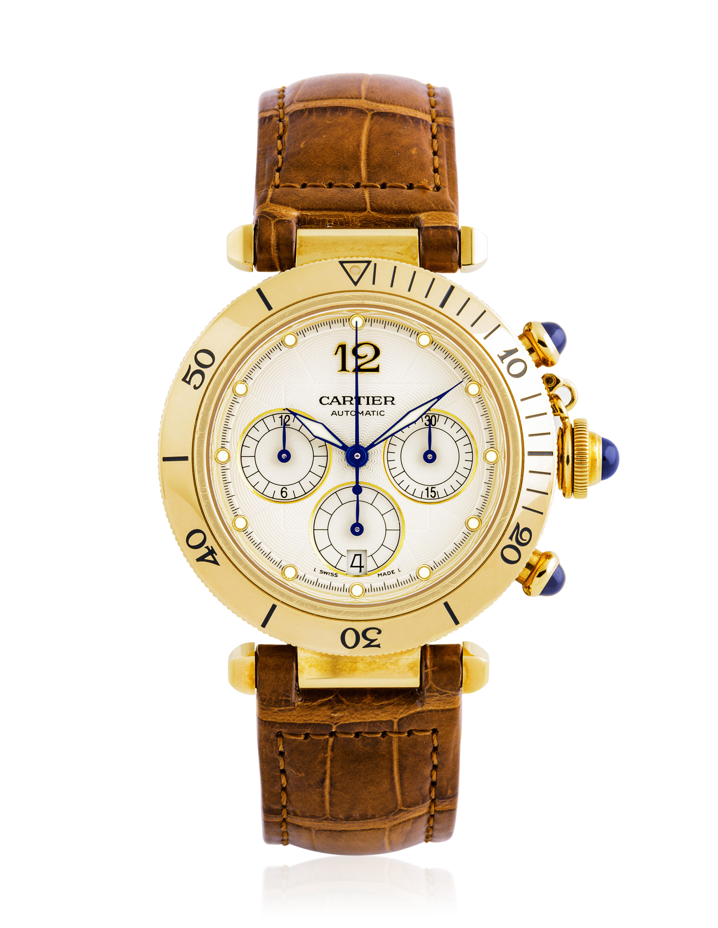 Cartier 18k gold watch price Clearance