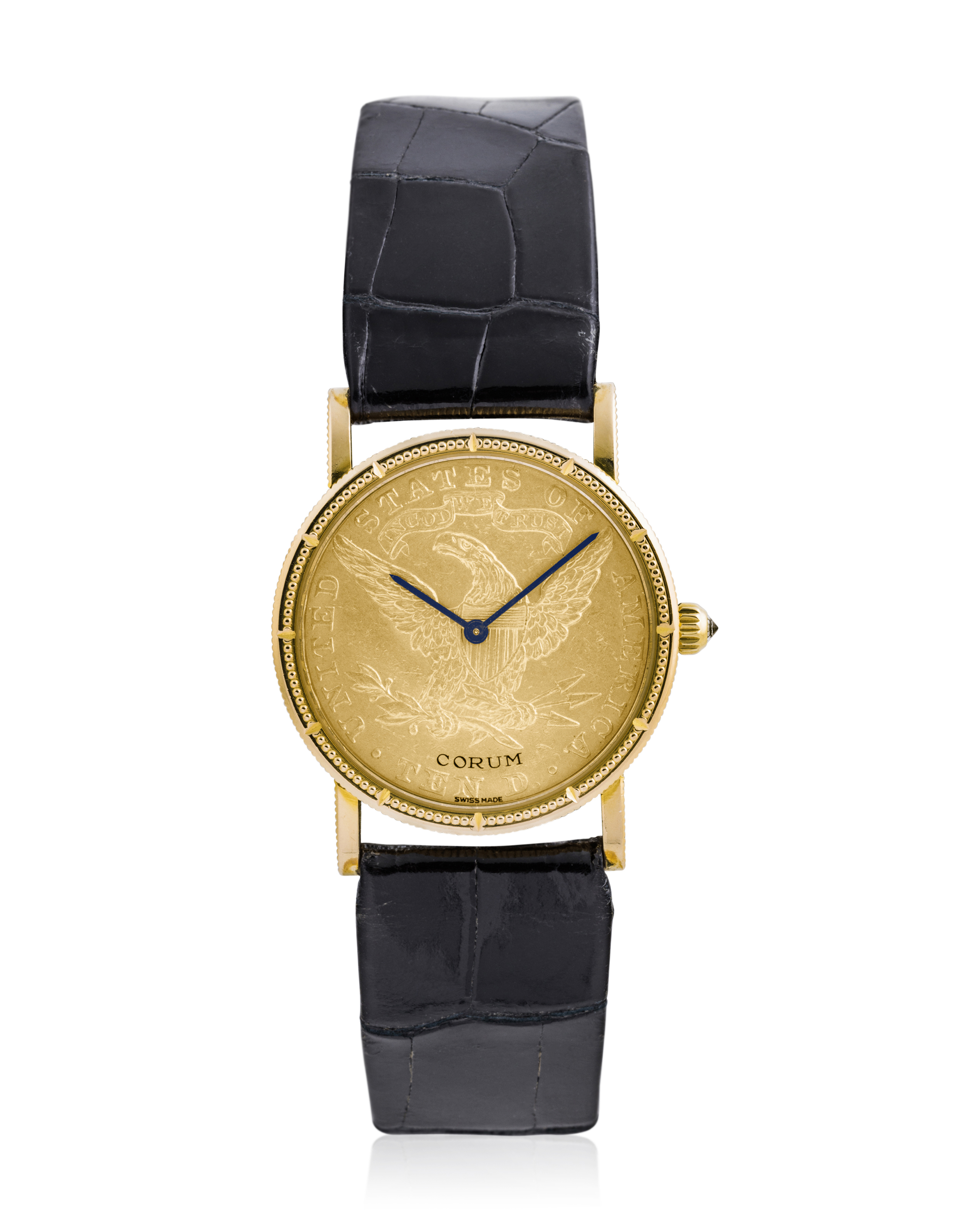 corum coin watch