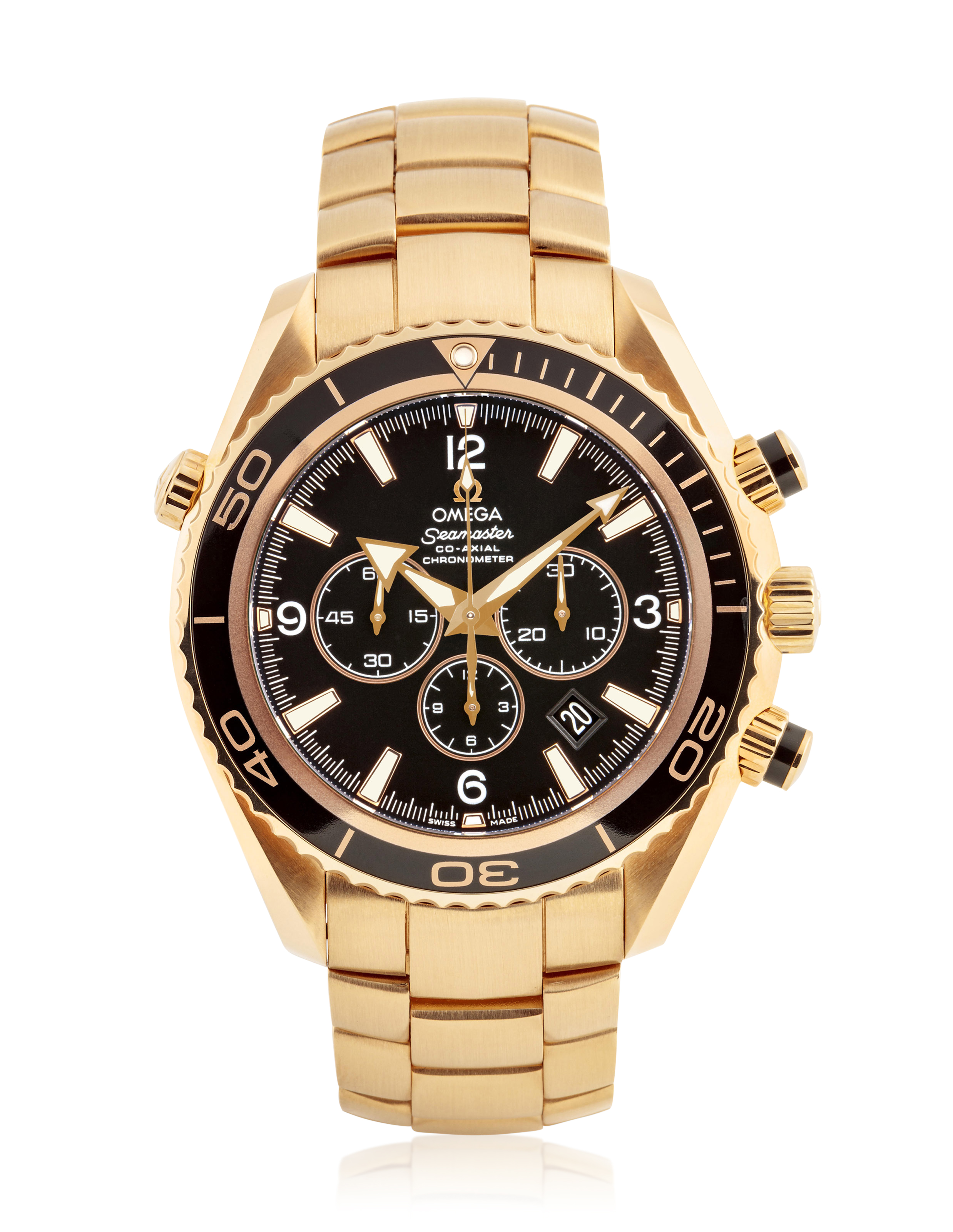 Omega planet ocean rose gold online