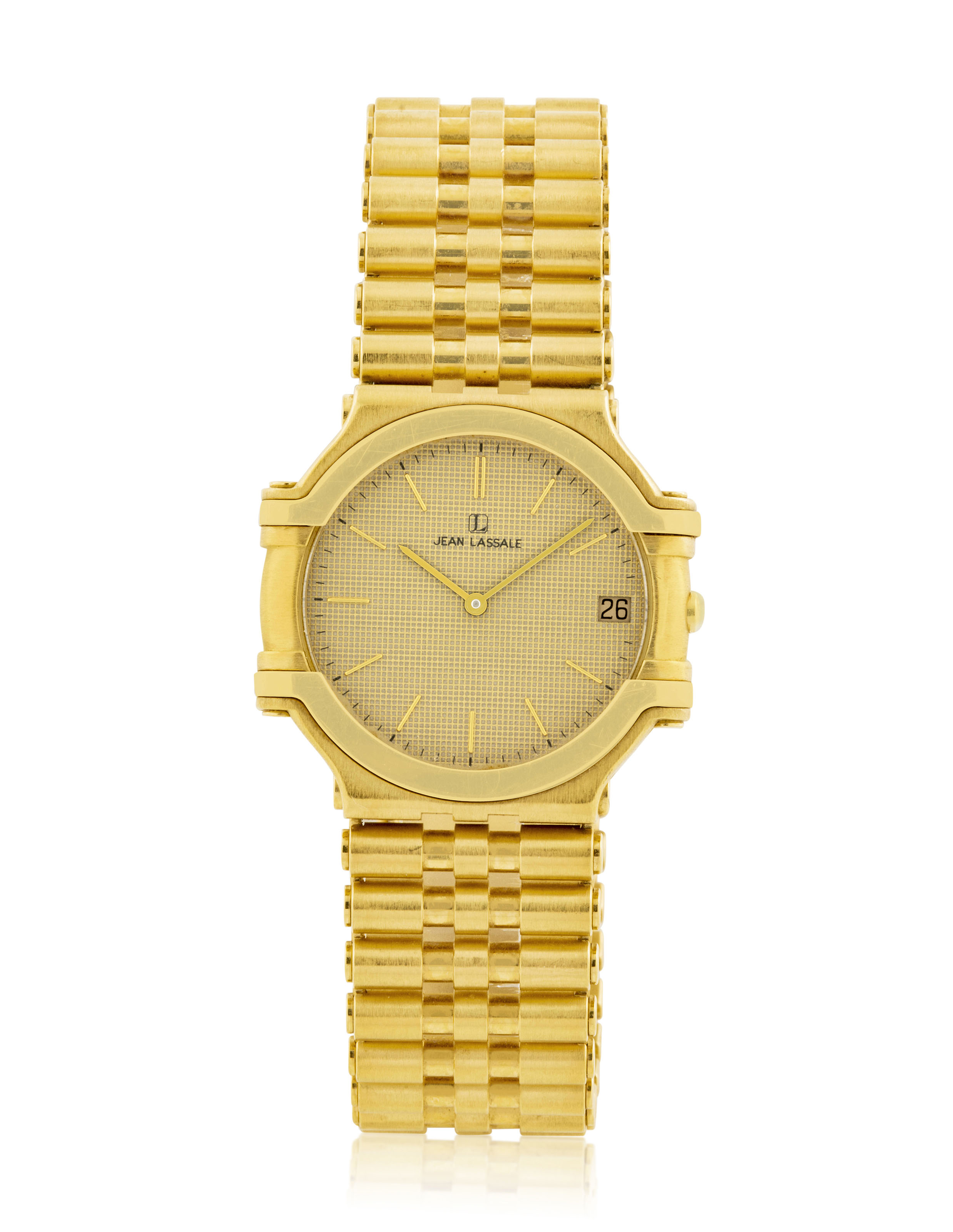 JEAN LASSALE 18K GOLD THALASSA BRACELET WATCH Christie s