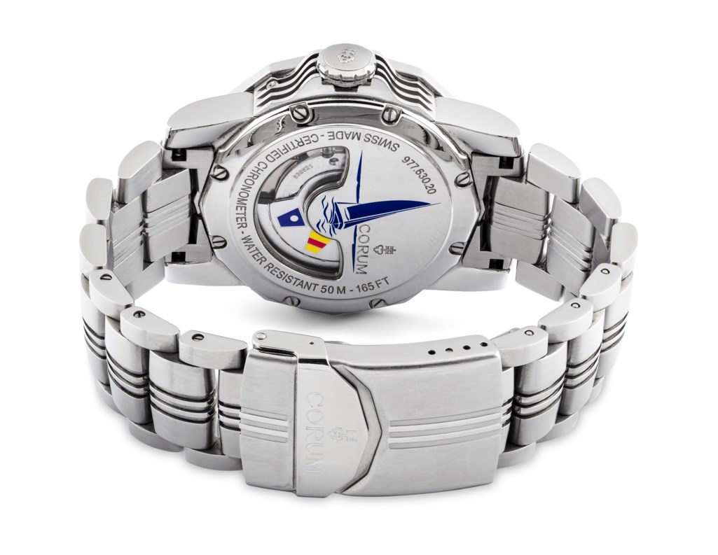 CORUM, STAINLESS STEEL WITH TIDE INDICATOR, Christie’s