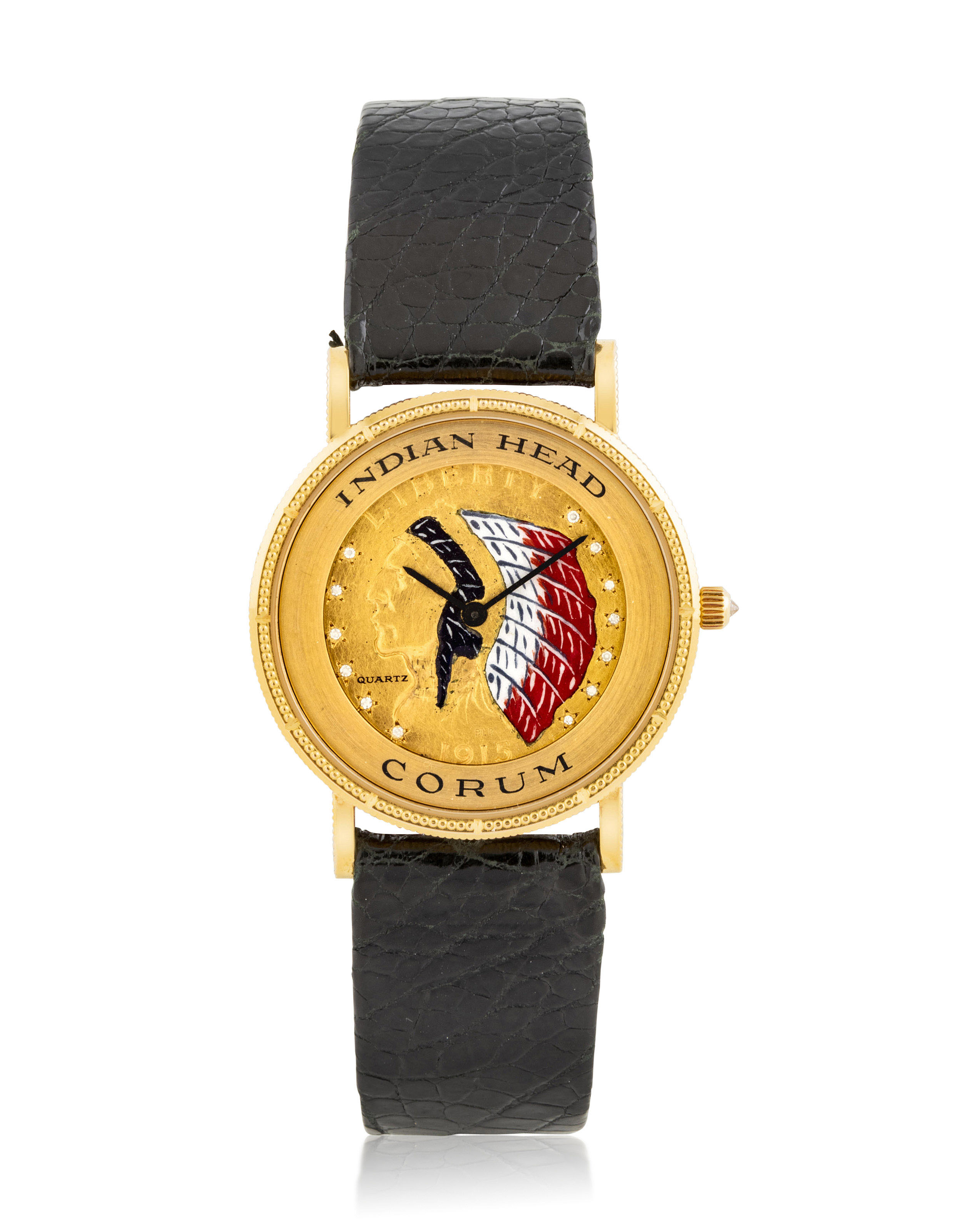 corum coin watch