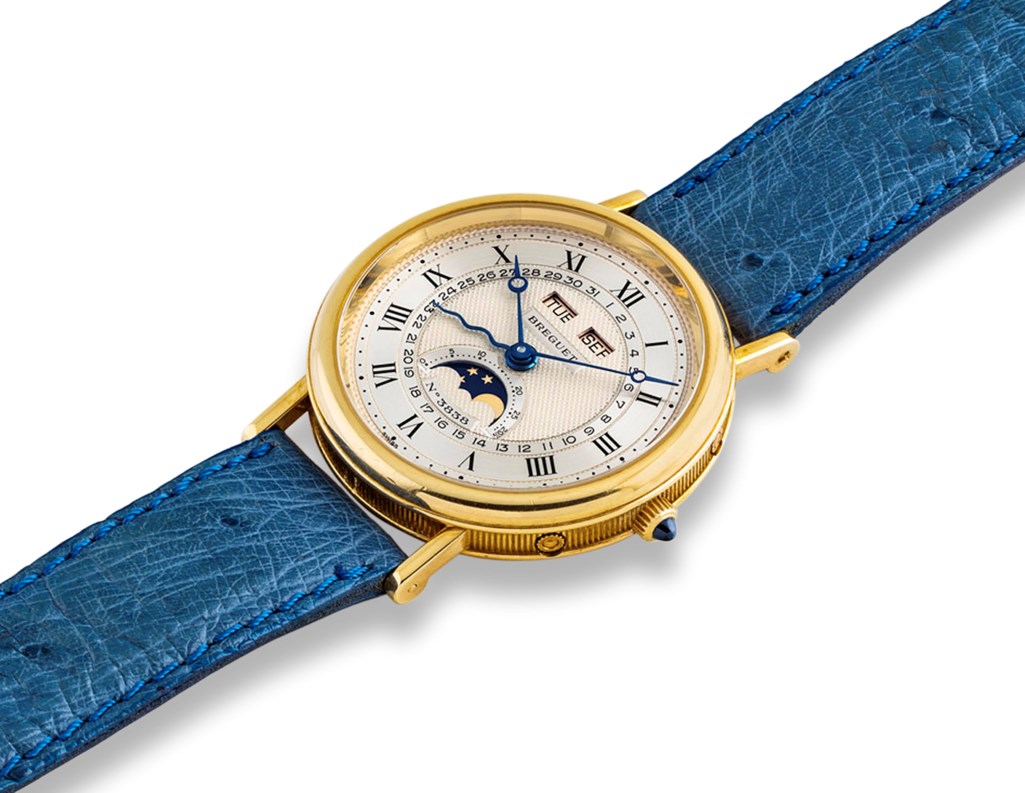 BREGUET, 18K GOLD SERPENTINE TRIPLE CALENDAR, Christie’s