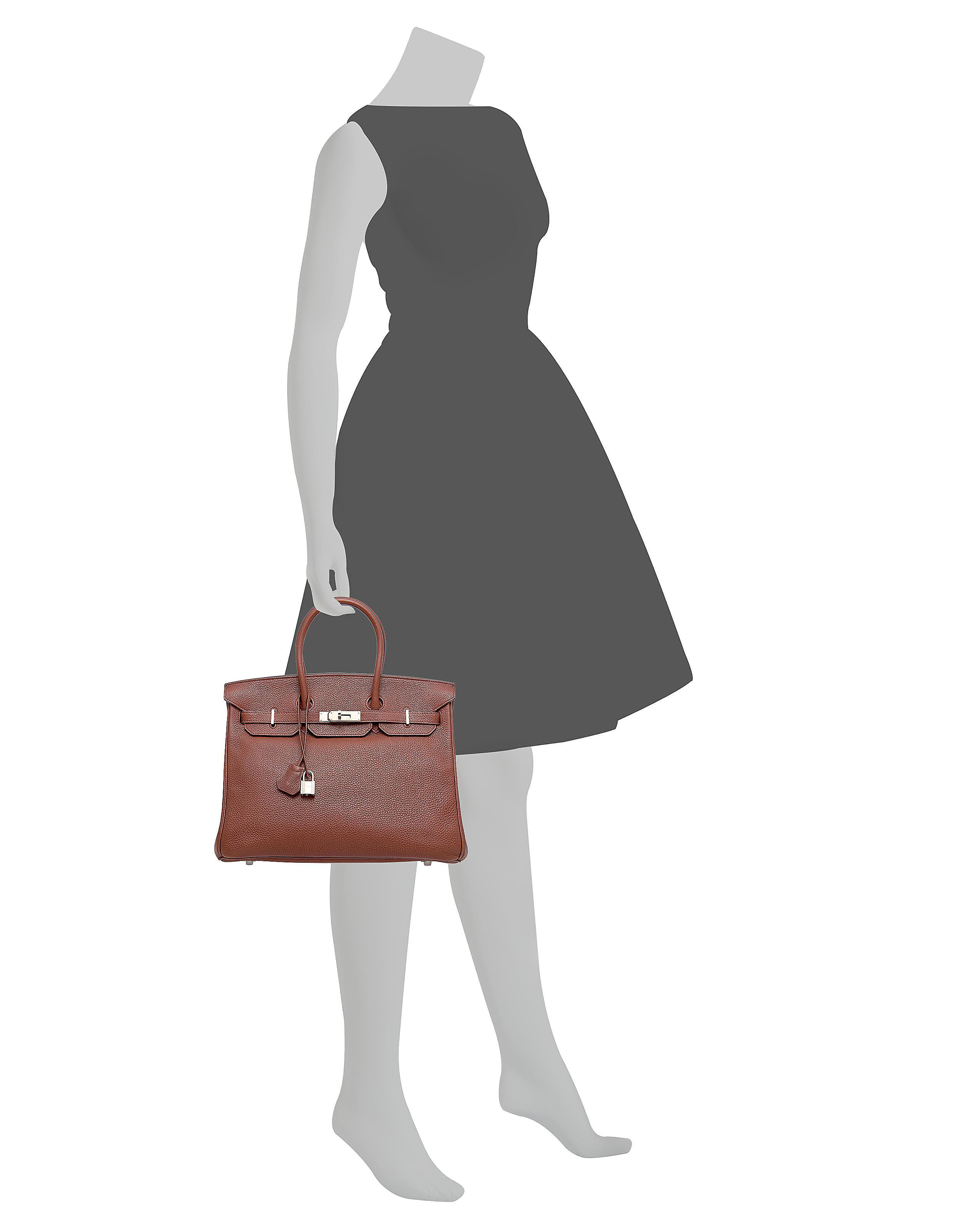 A SIENNE CLÉMENCE LEATHER BIRKIN 35 WITH GOLD HARDWARE, HERMÈS