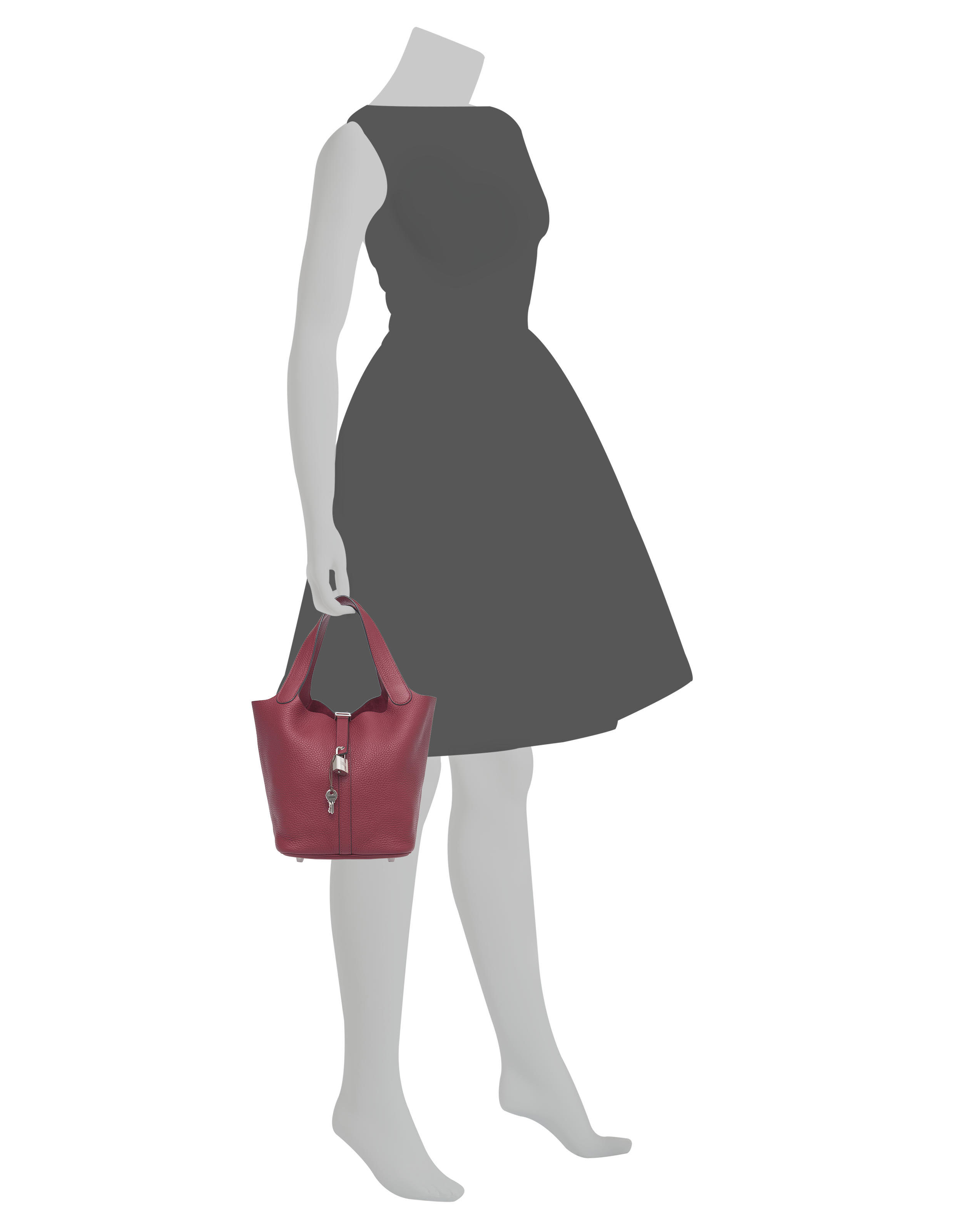 hermes picotin rouge grenat