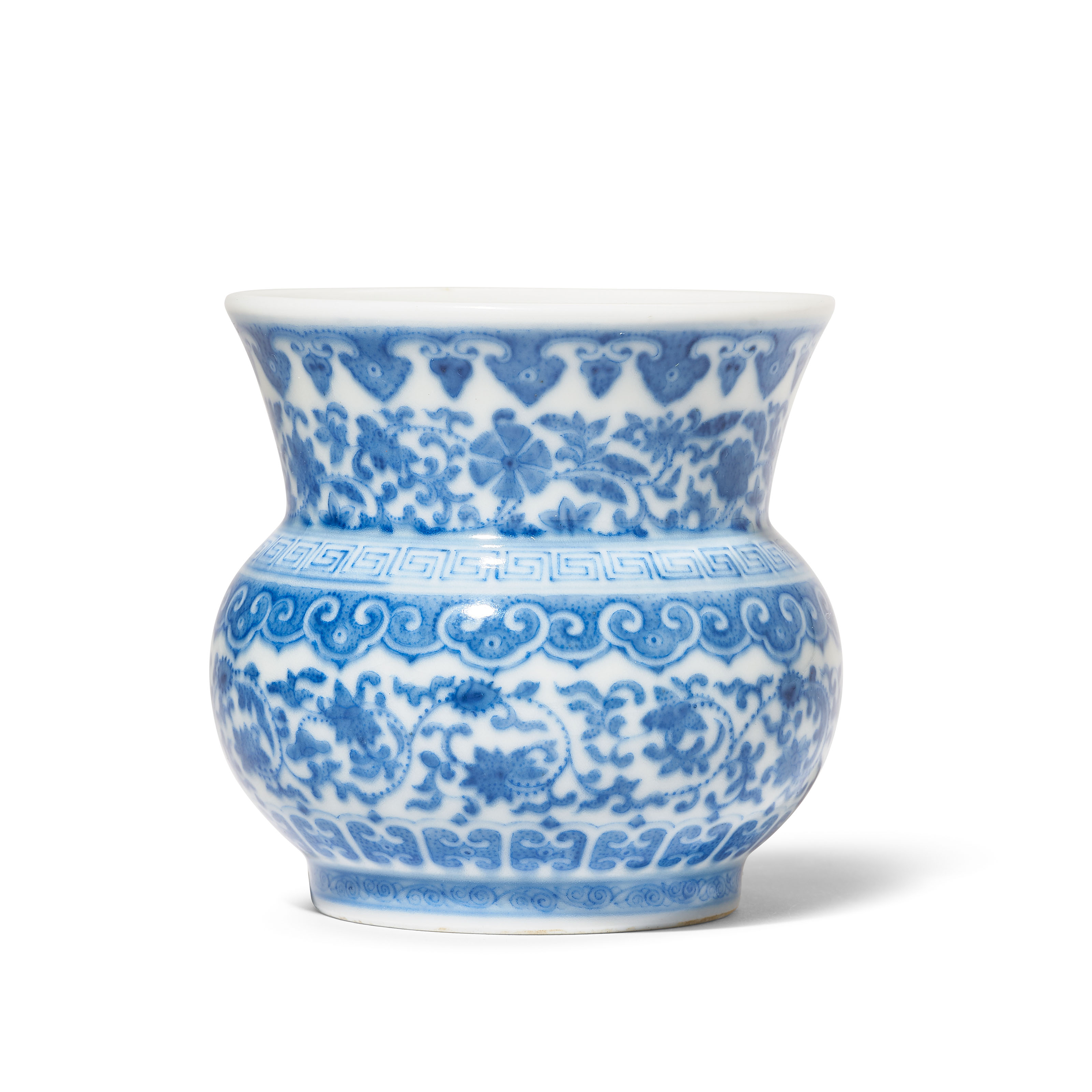 中国美術 呉須 青花 花鳥紋 大盤 φ42cm 明 時代箱(LC112) 工芸品