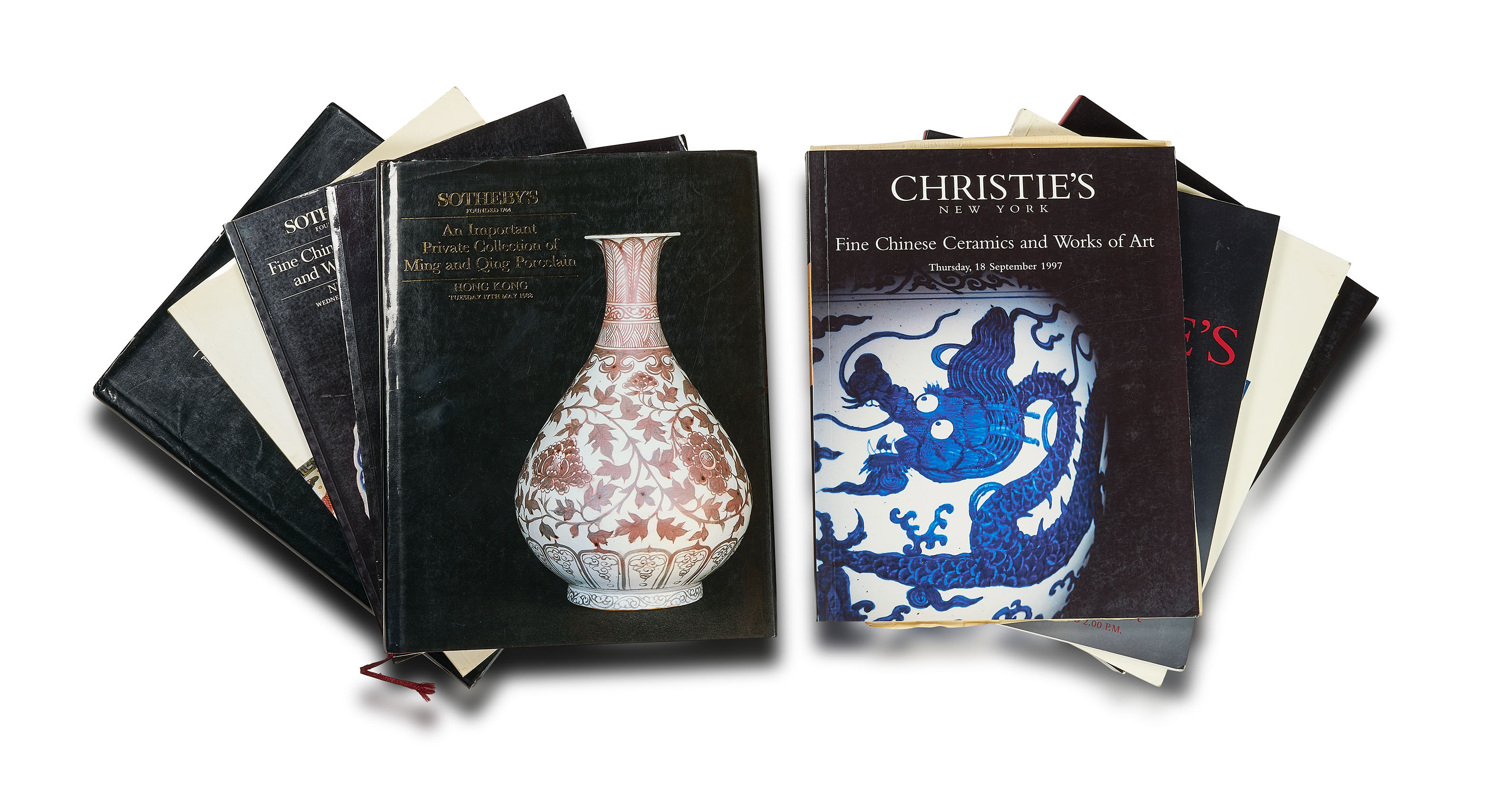 A GROUP OF CHINESE AND ASIAN ART AUCTION CATALOGUES