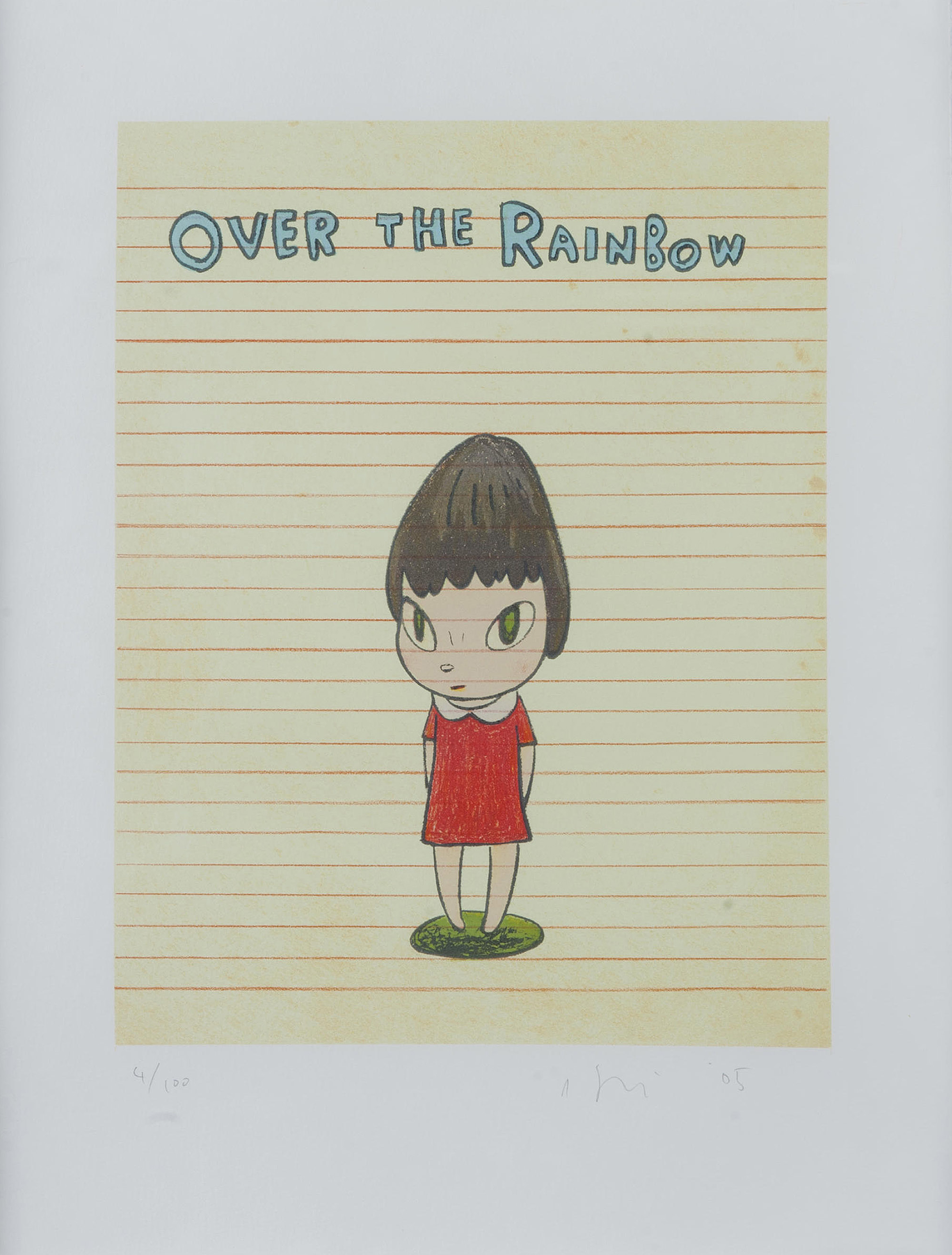 YOSHITOMO NARA (JAPAN, B. 1959), Over the Rainbow | Christie's